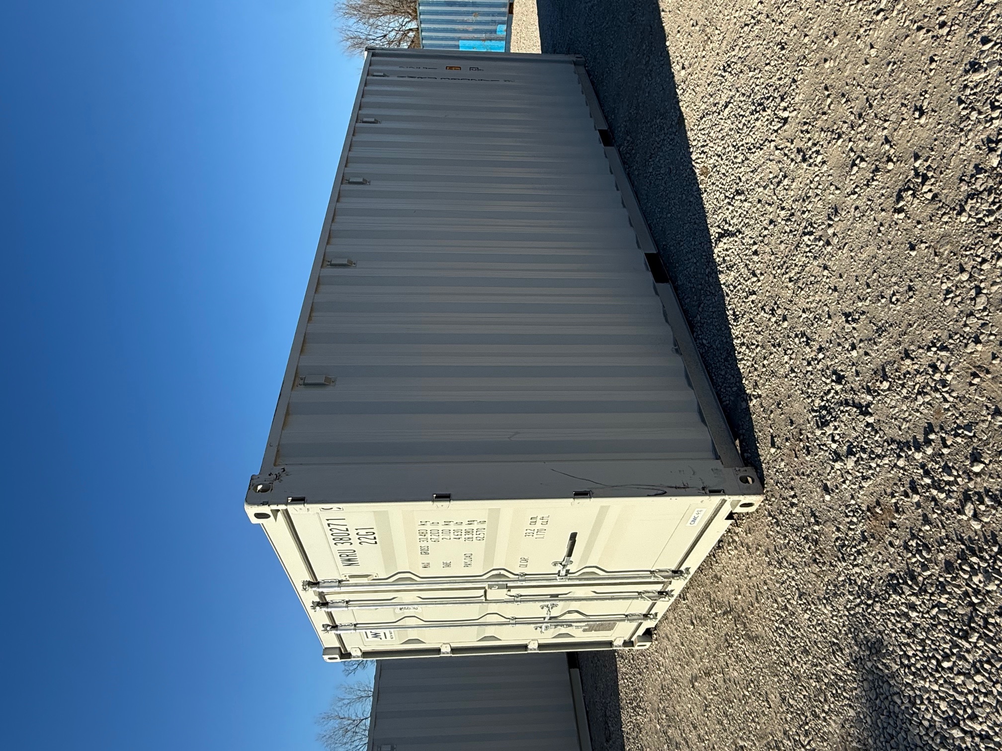 Front corner view of the product