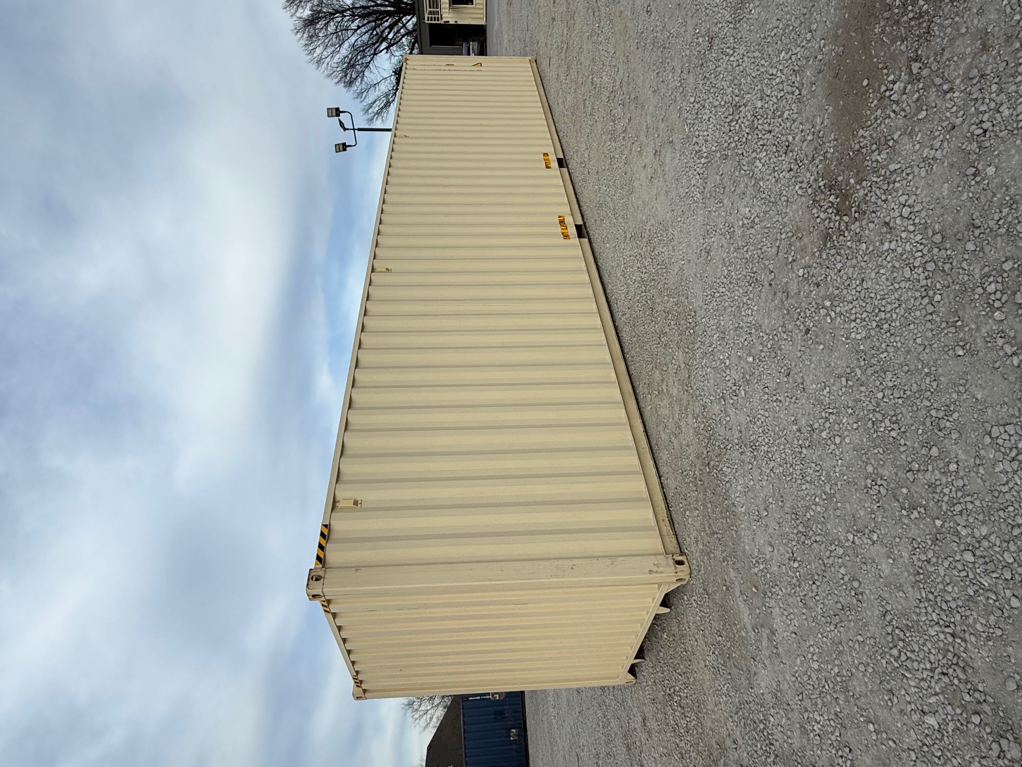 Rear corner view of the product