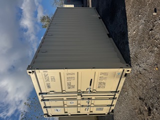 Front corner view of the product