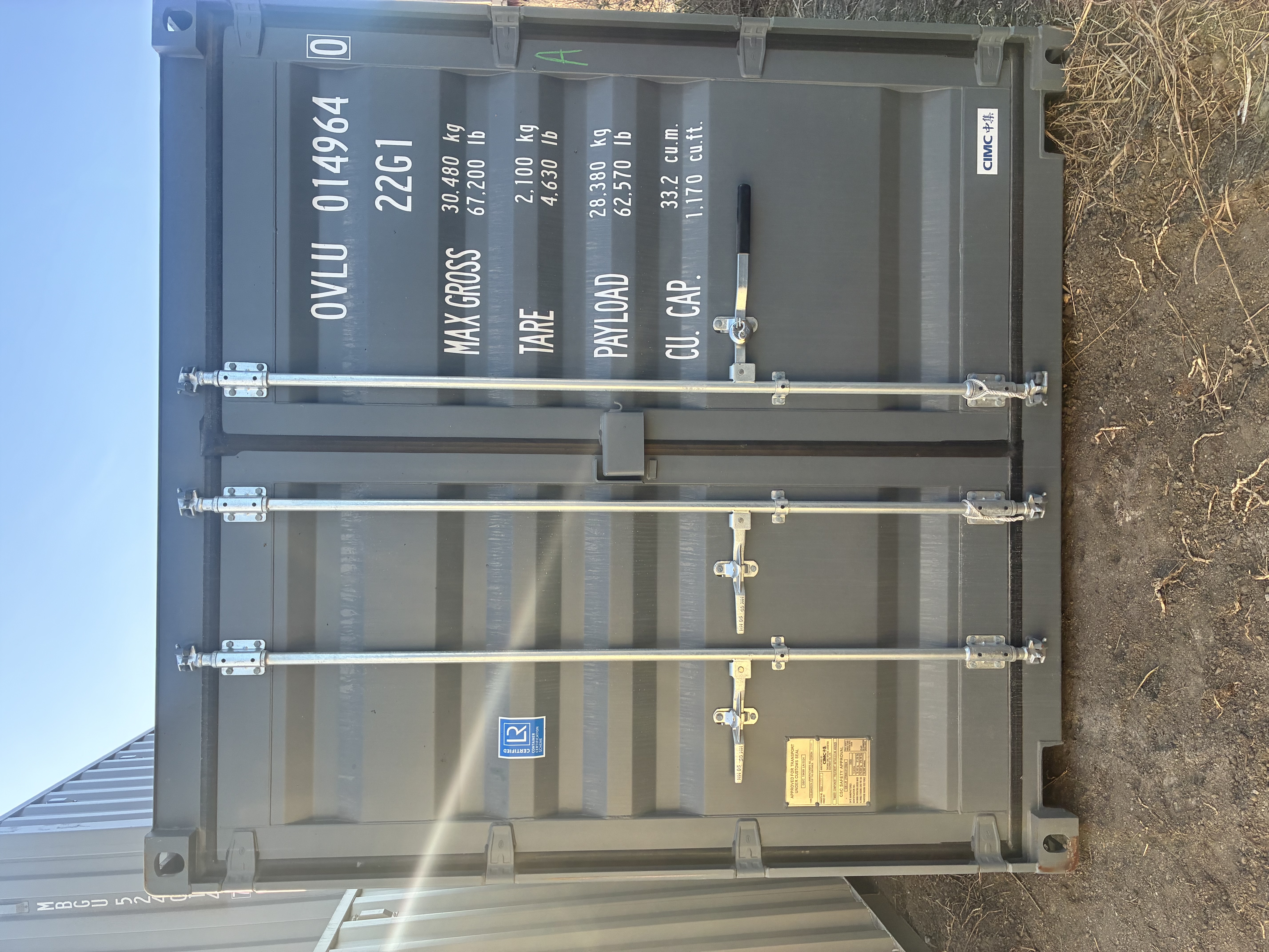 Front view of the product