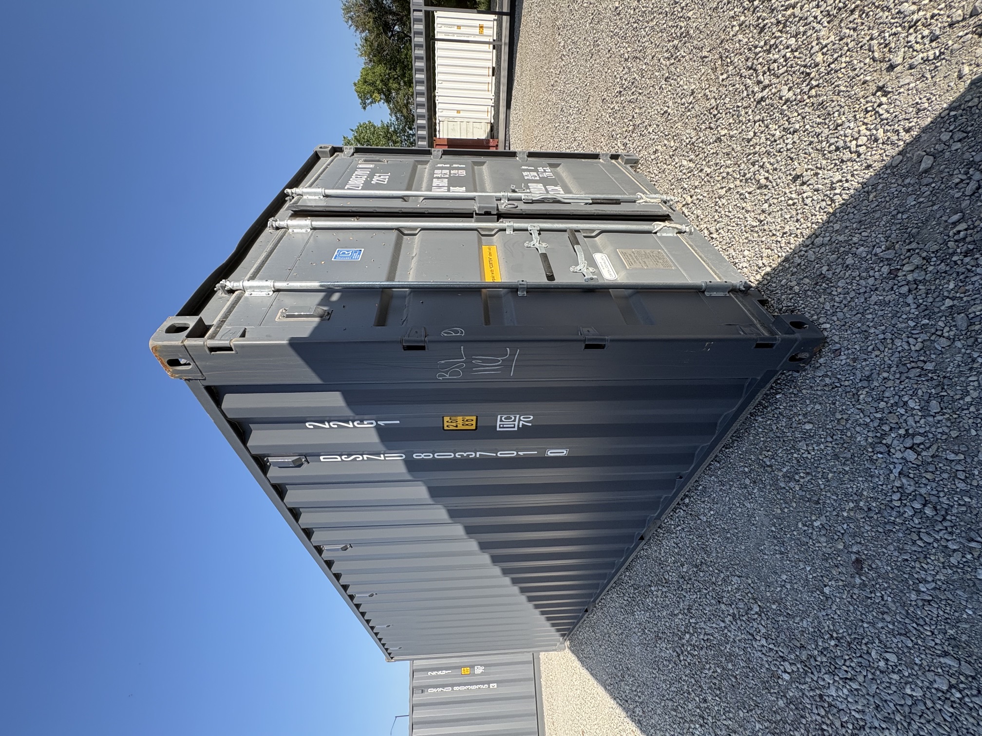 Front corner view of the product