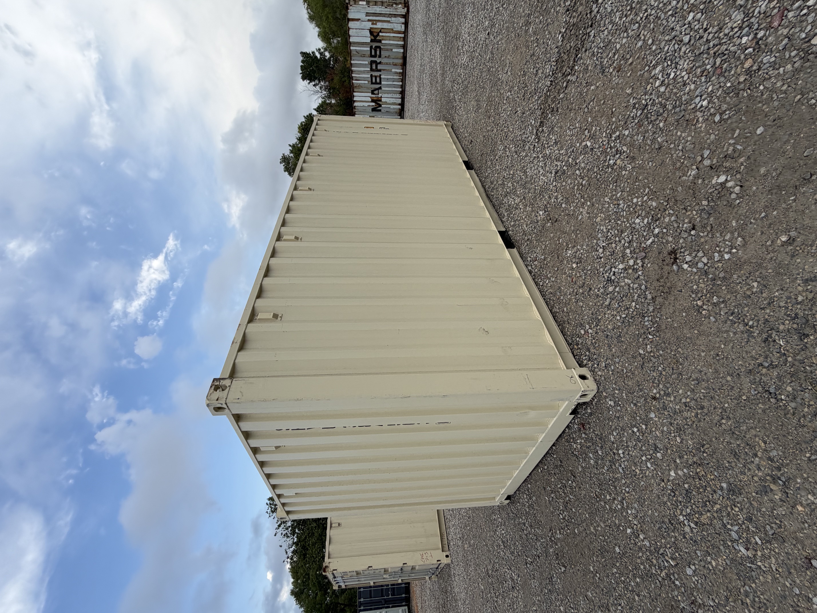 Rear corner view of the product