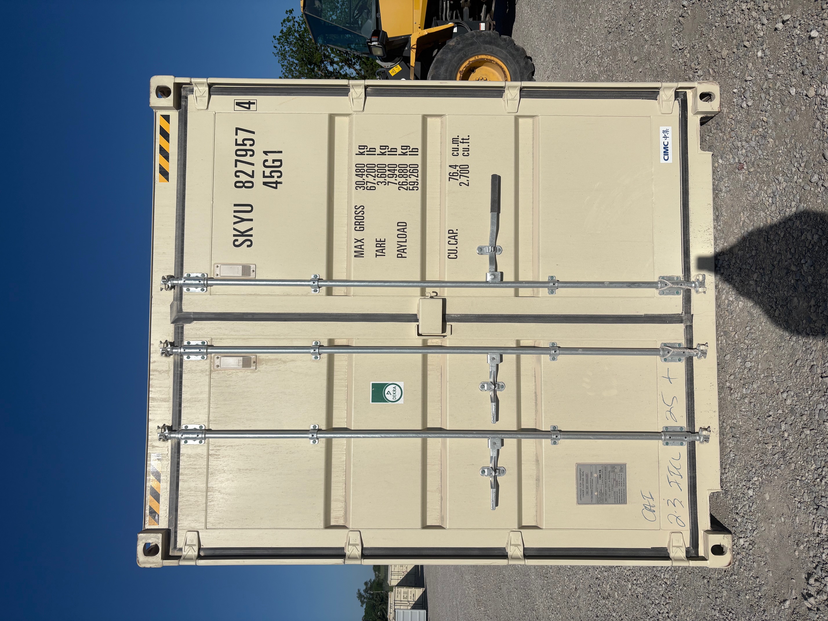 Front view of the product