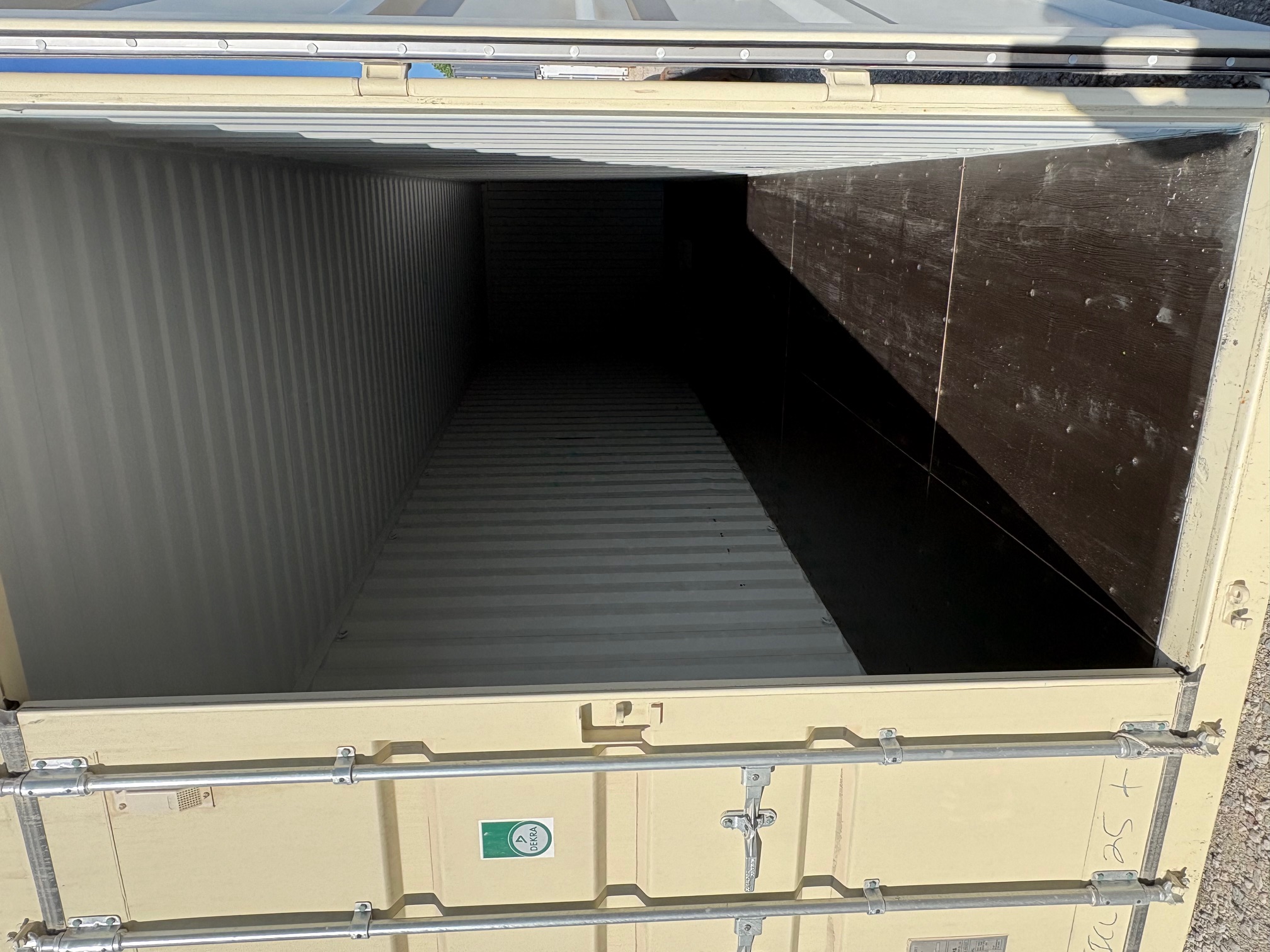 Interior view of the product