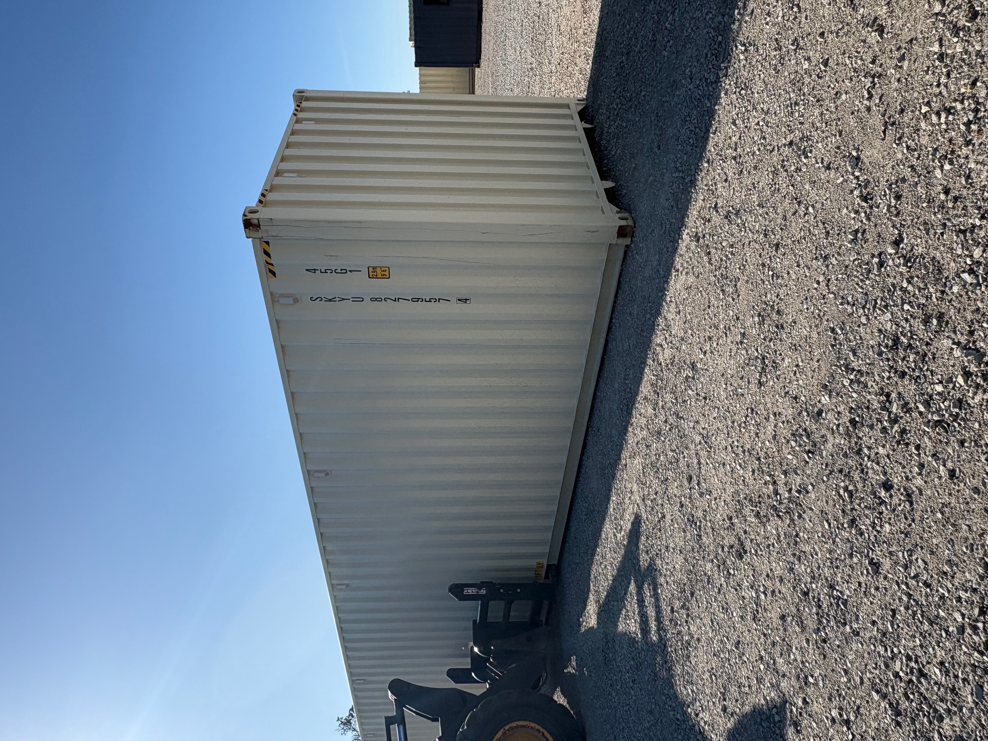 Rear corner view of the product