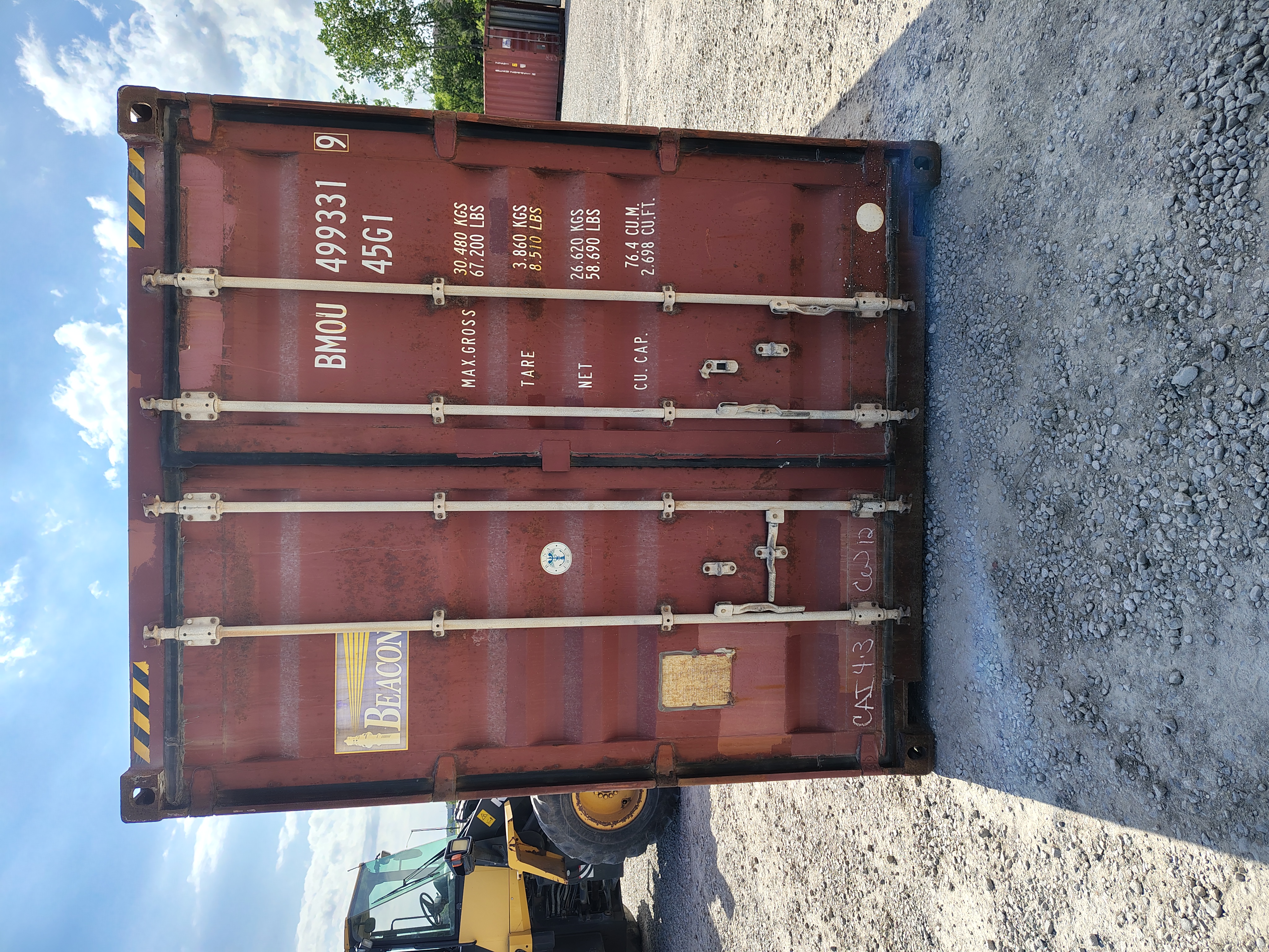 Front view of the product