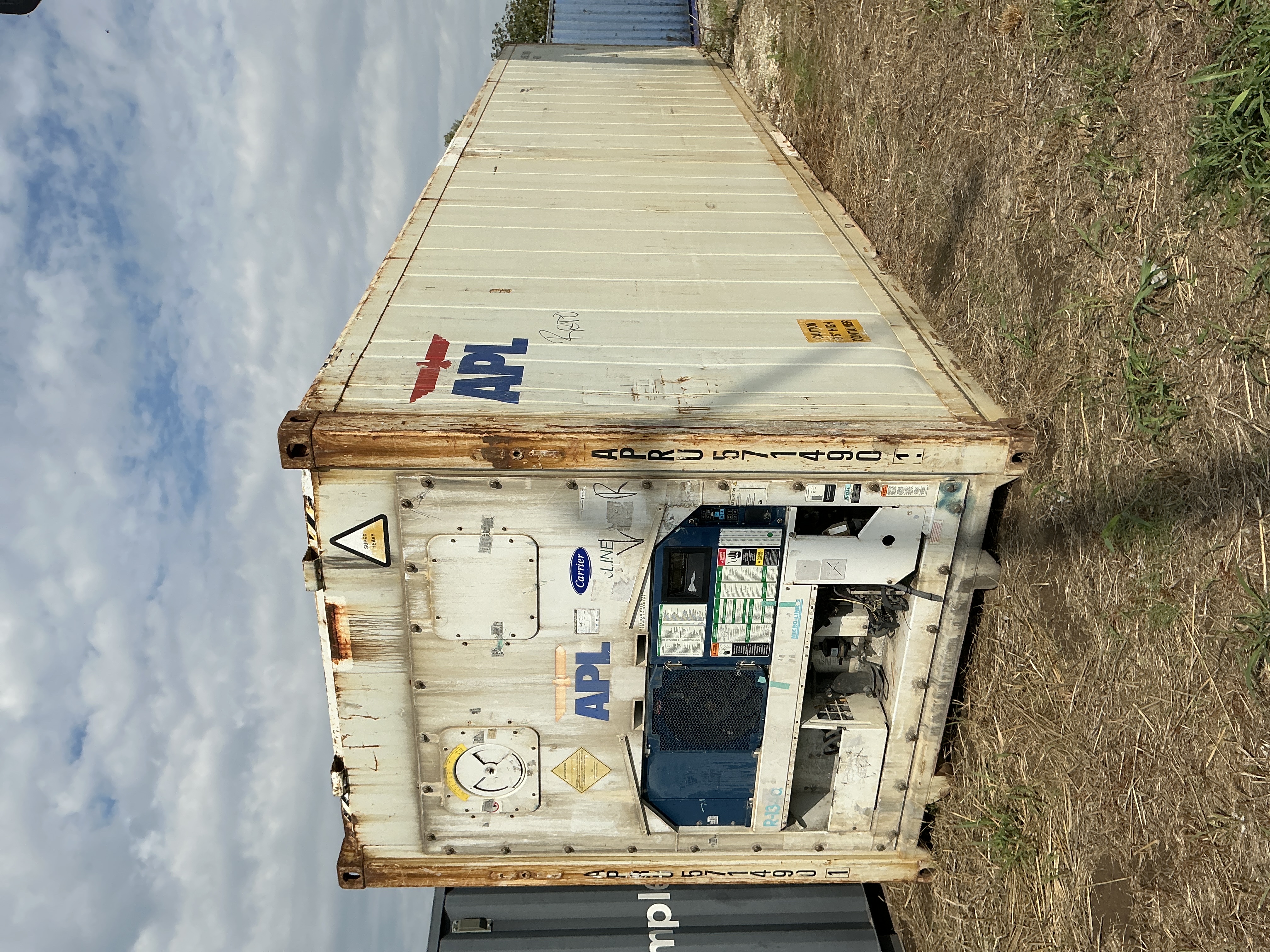 Rear corner view of the product