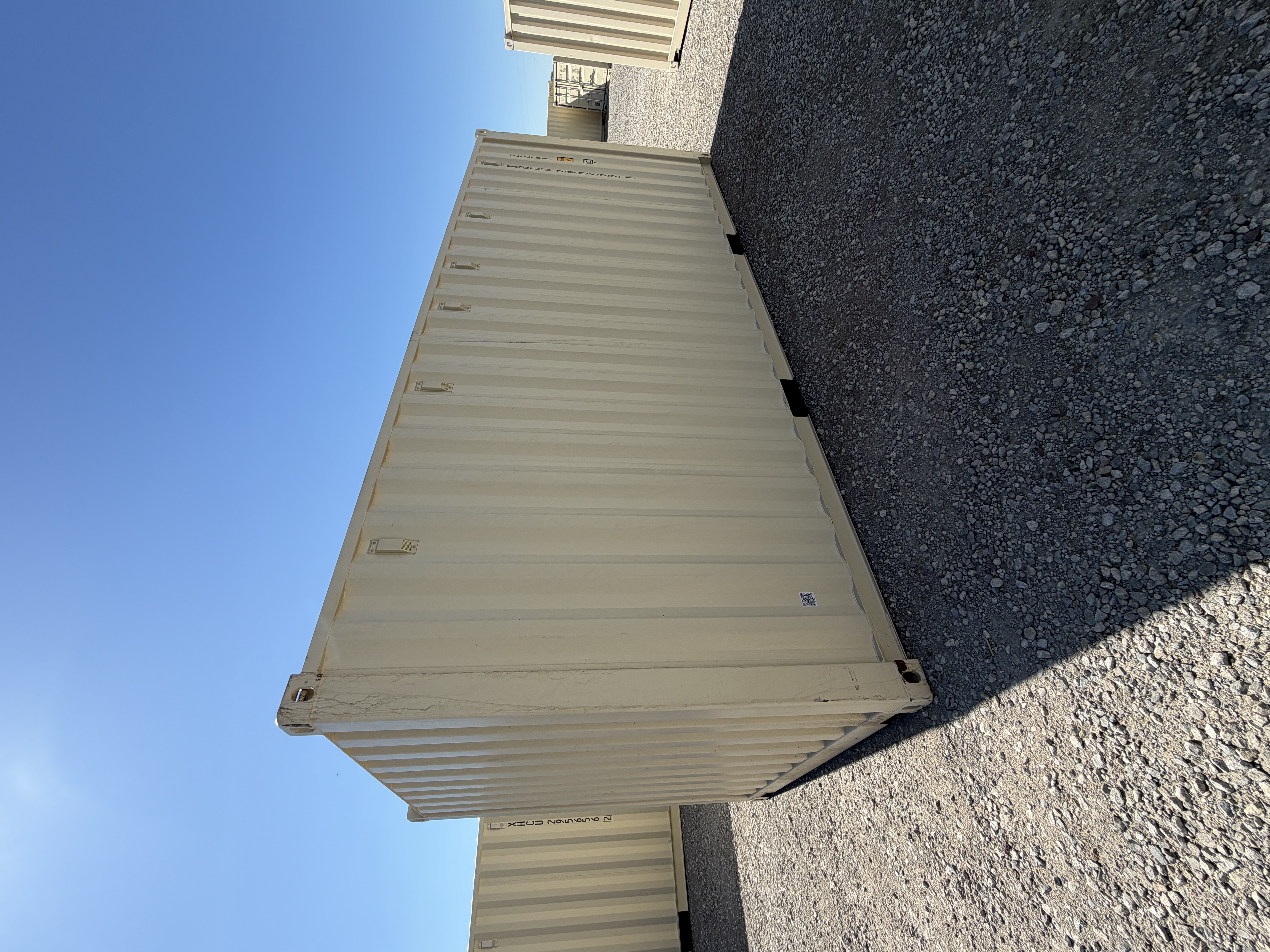 Rear corner view of the product