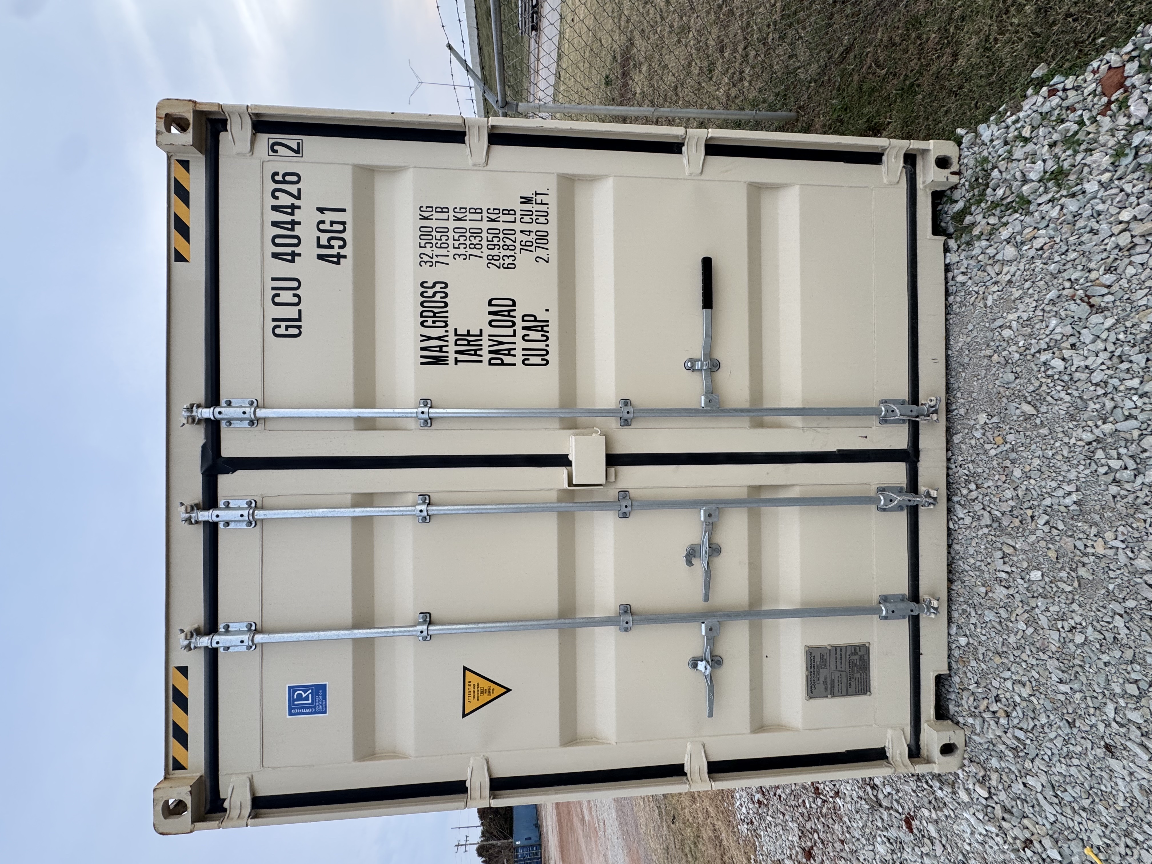 Front view of the product