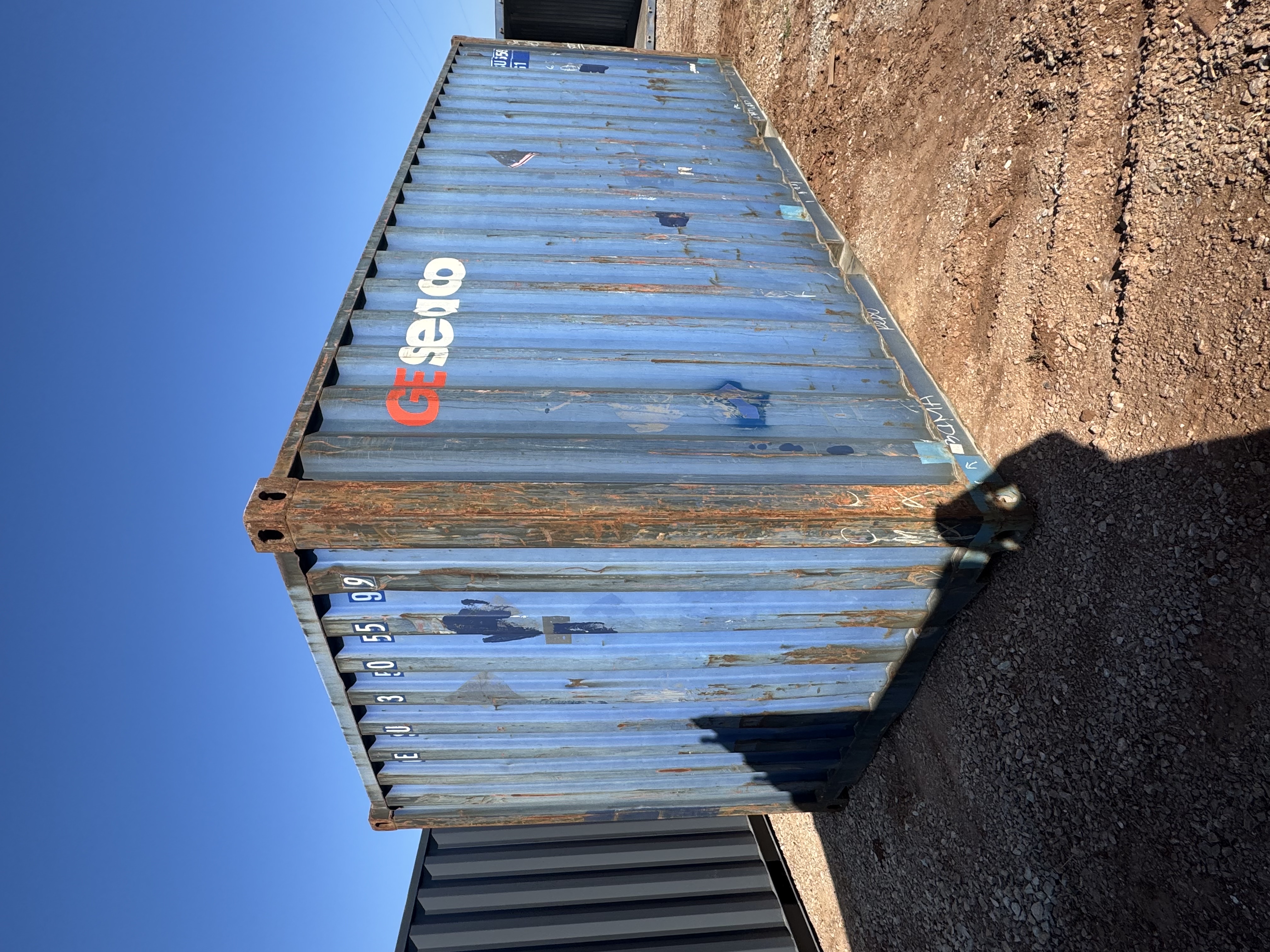 Rear corner view of the product