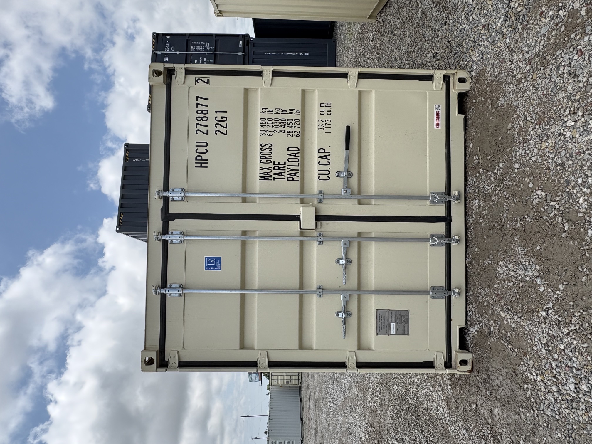 Front view of the product