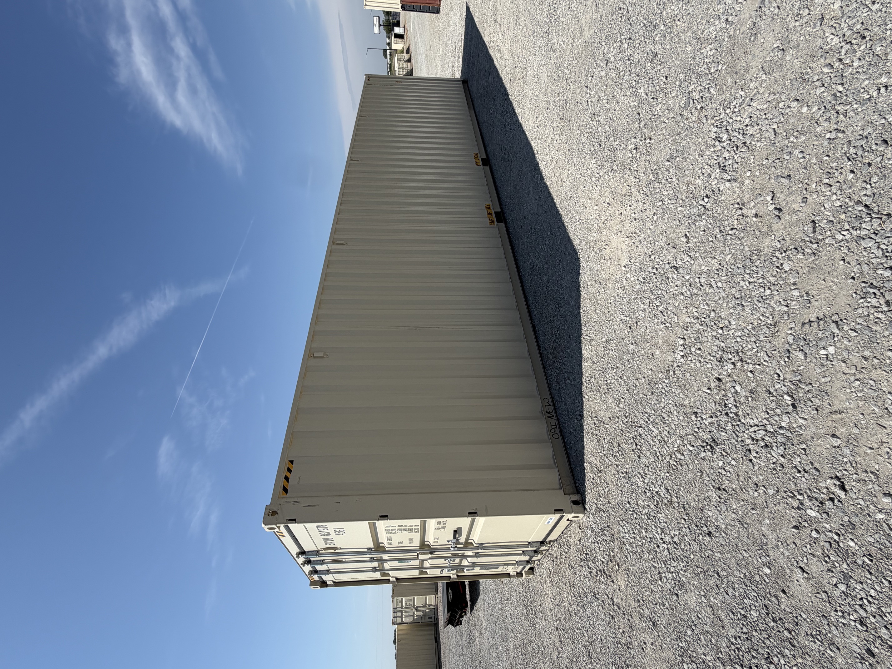 Front corner view of the product