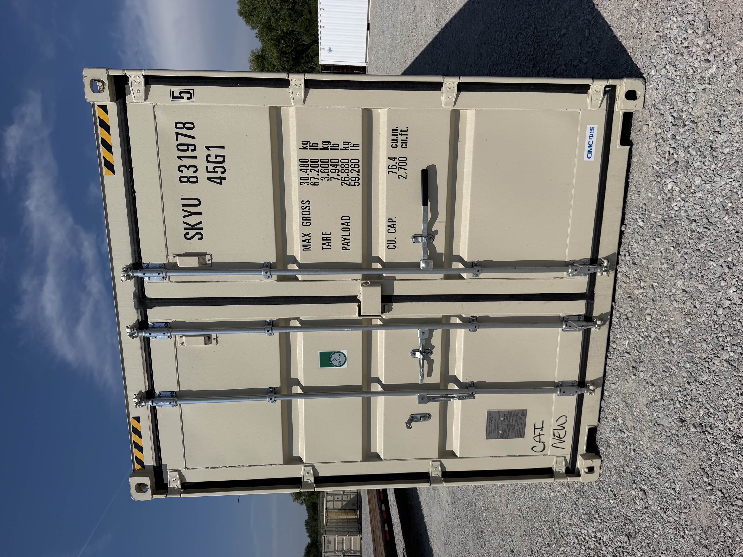 Front view of the product