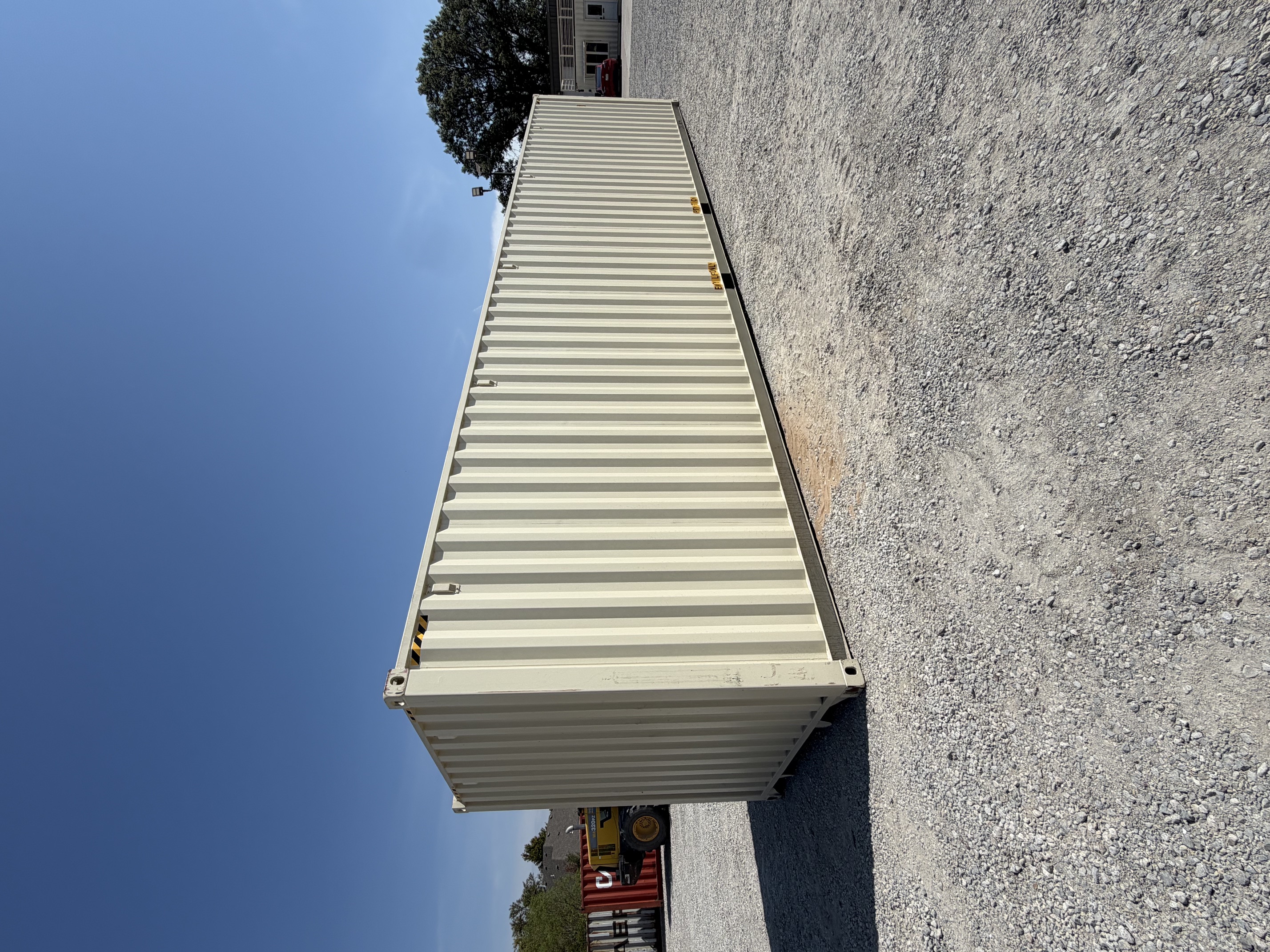 Rear corner view of the product