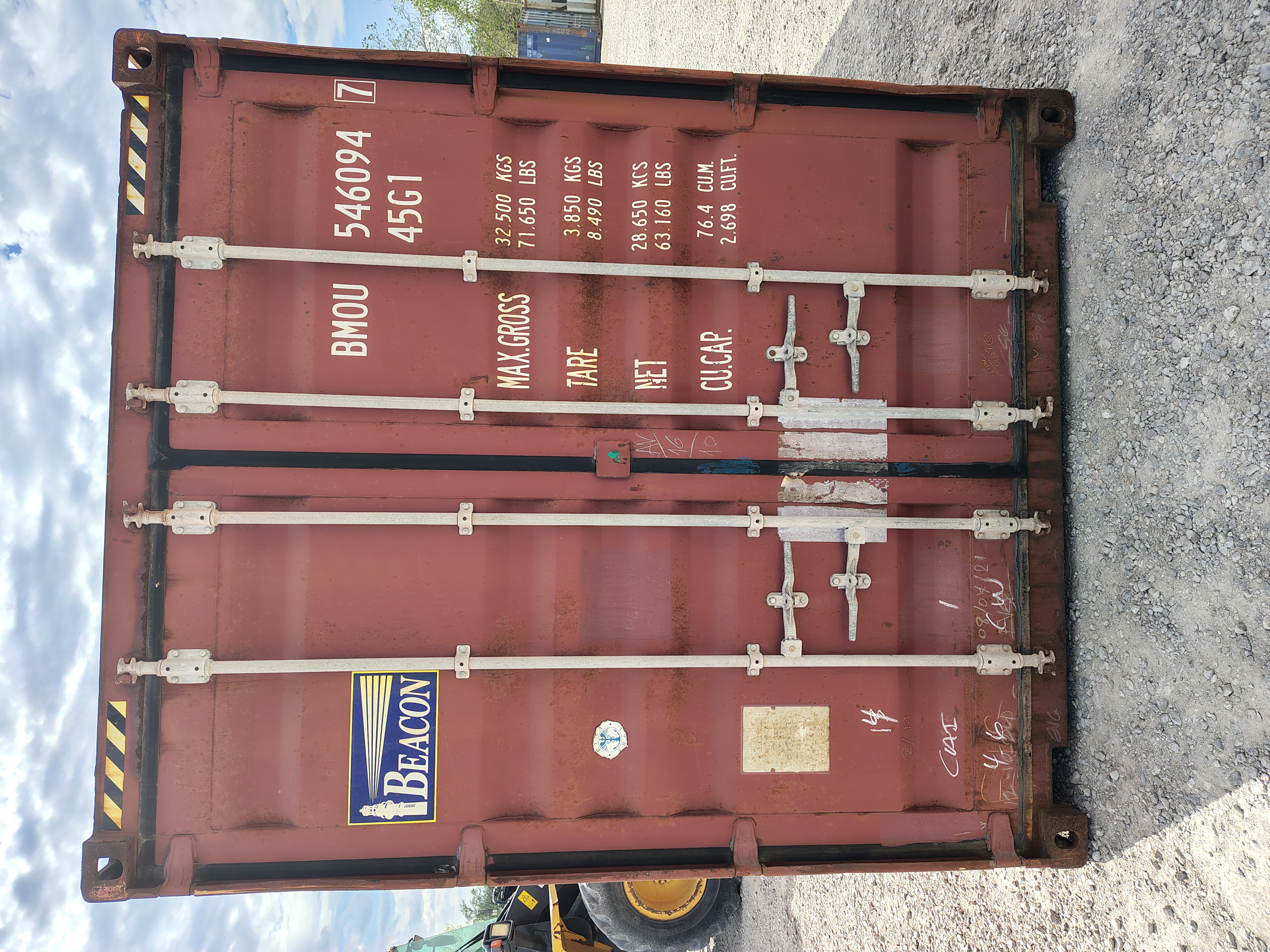 Front view of the product