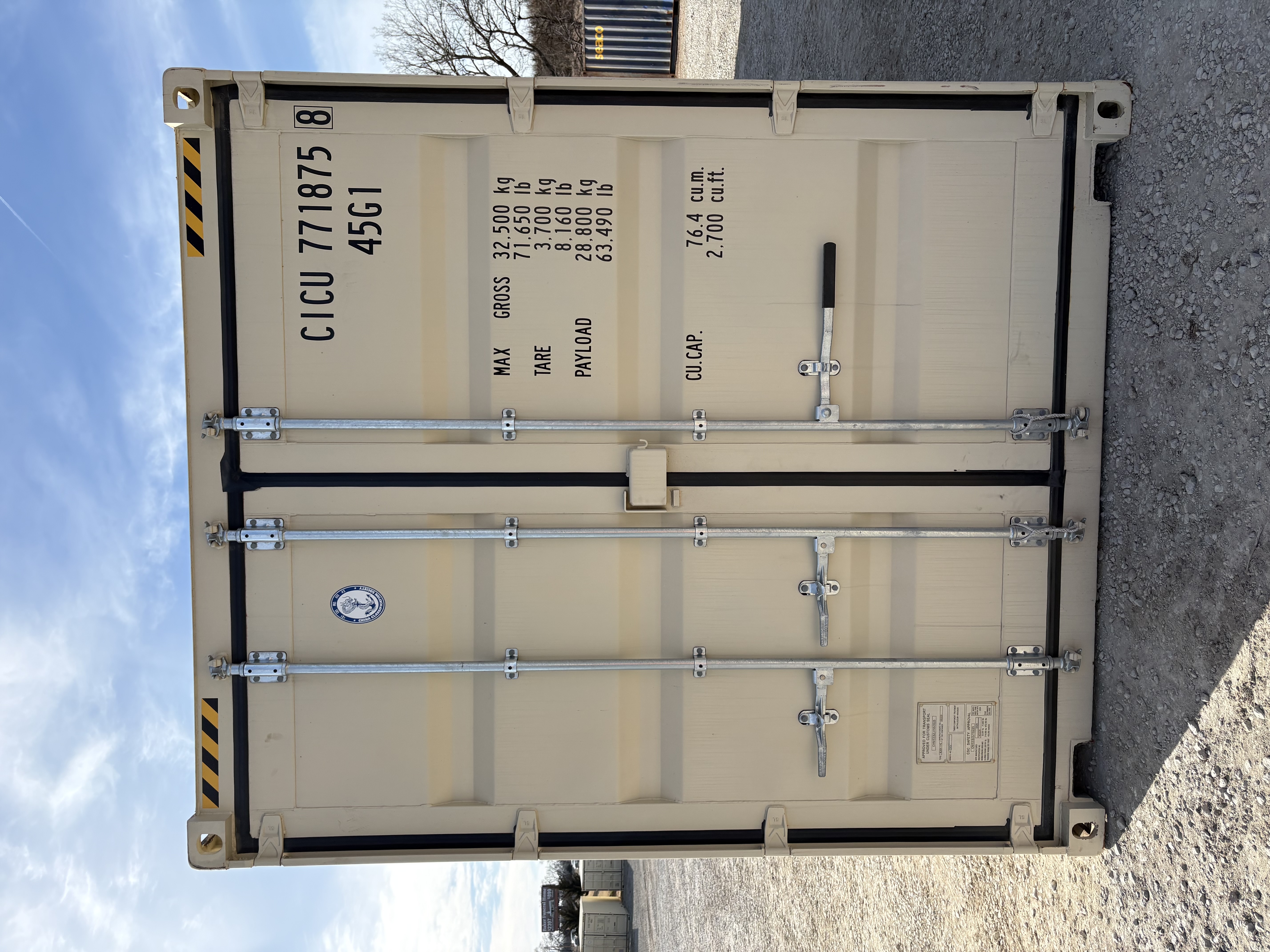 Front view of the product