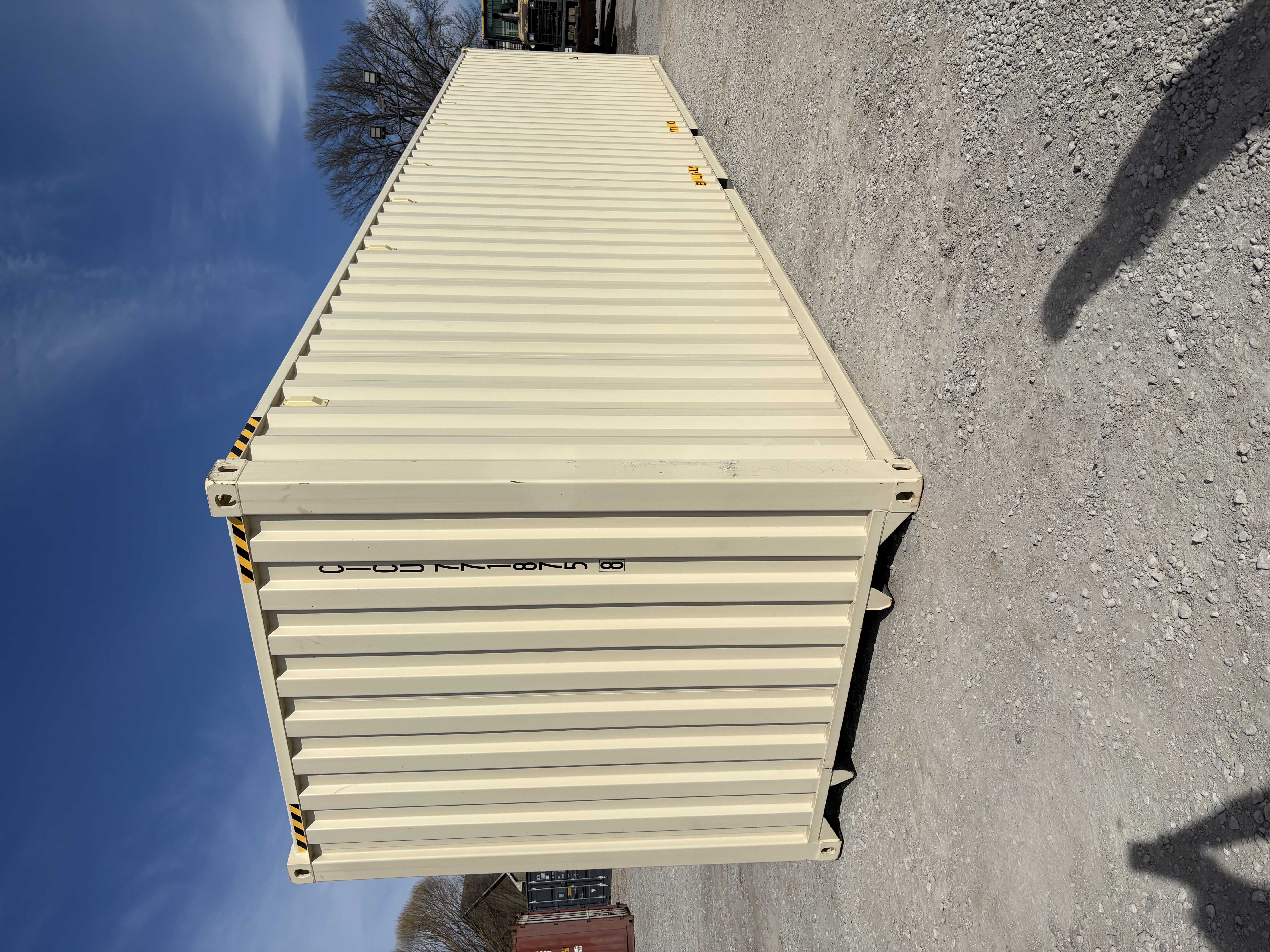 Rear corner view of the product