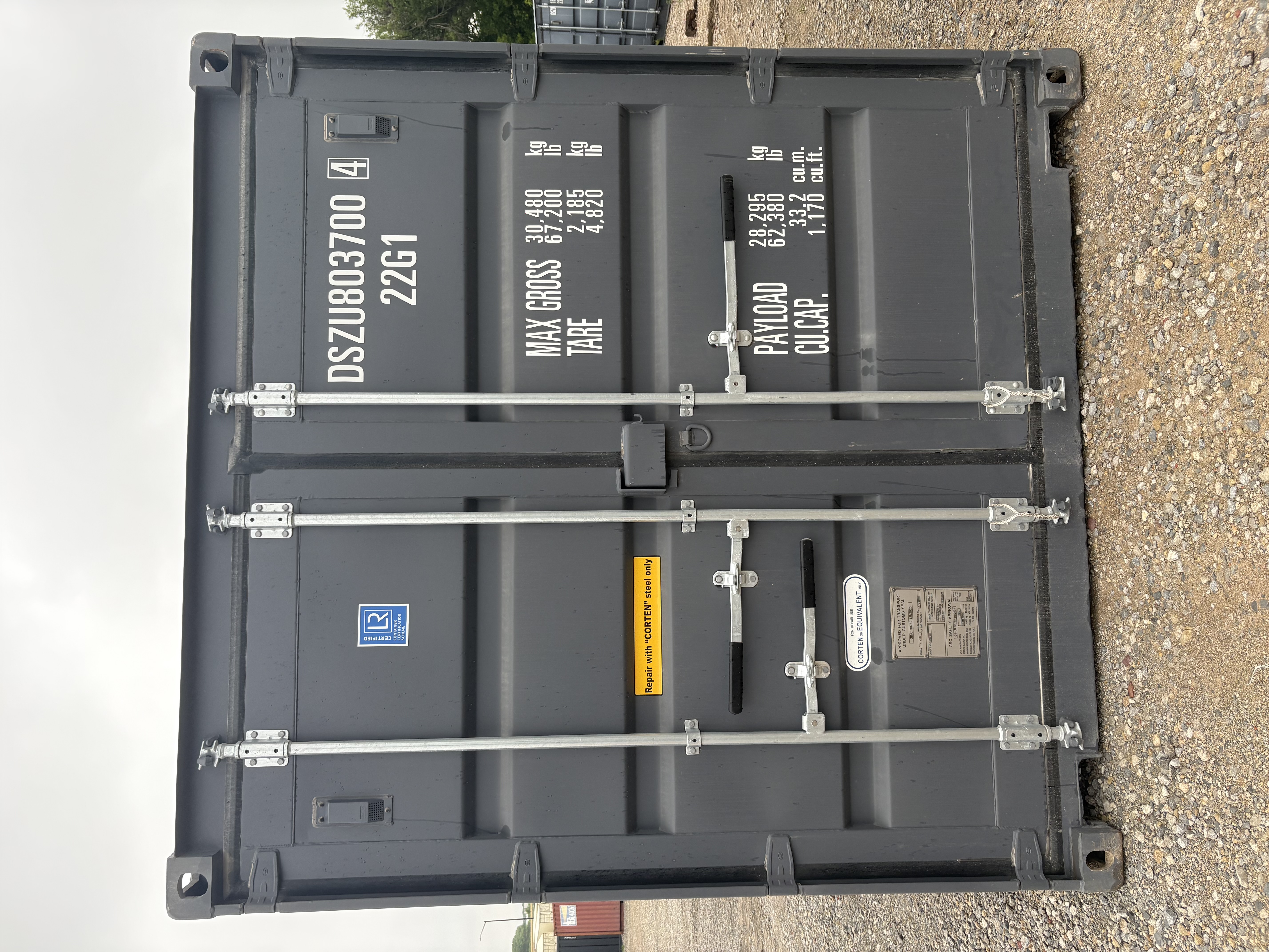 Front view of the product