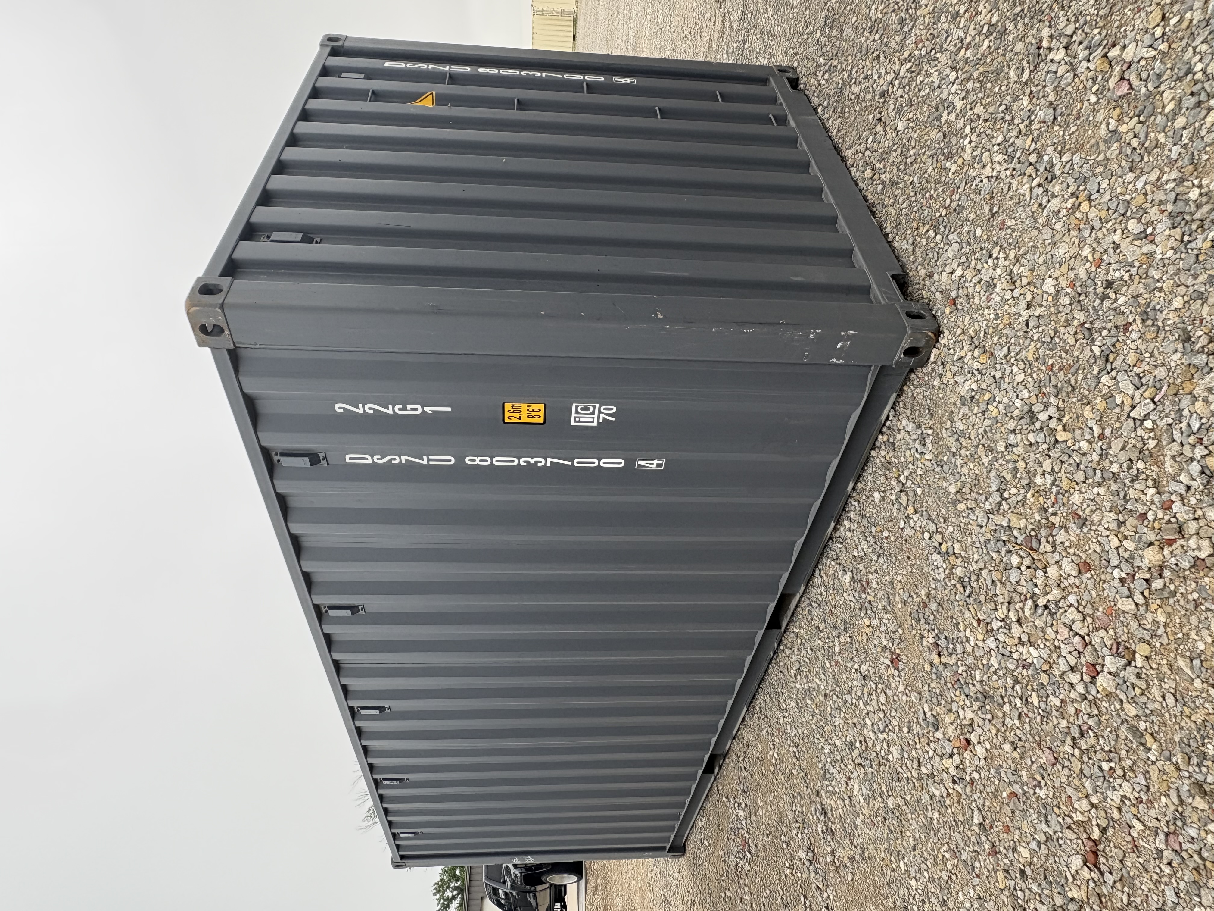 Rear corner view of the product