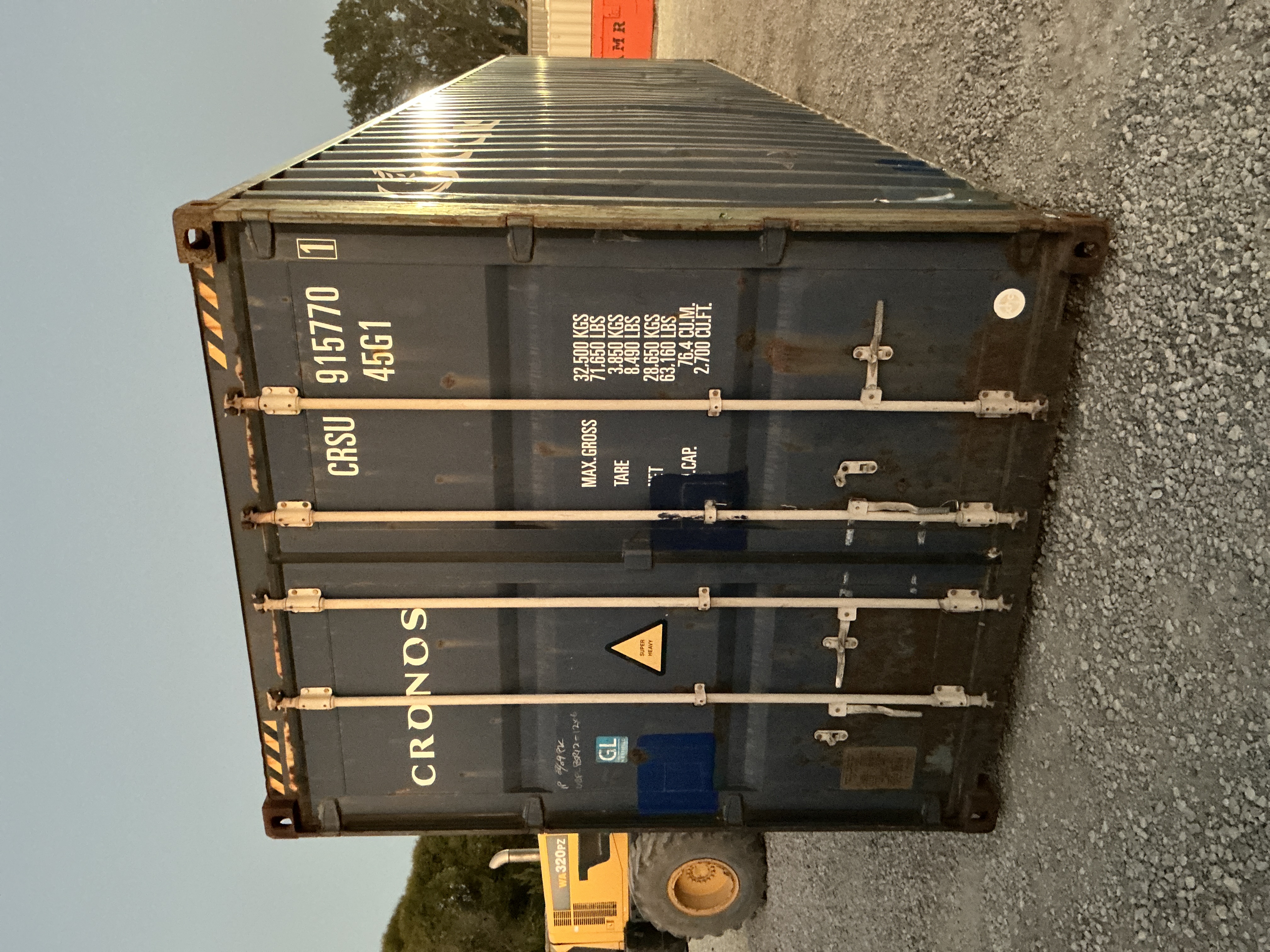 Front view of the product