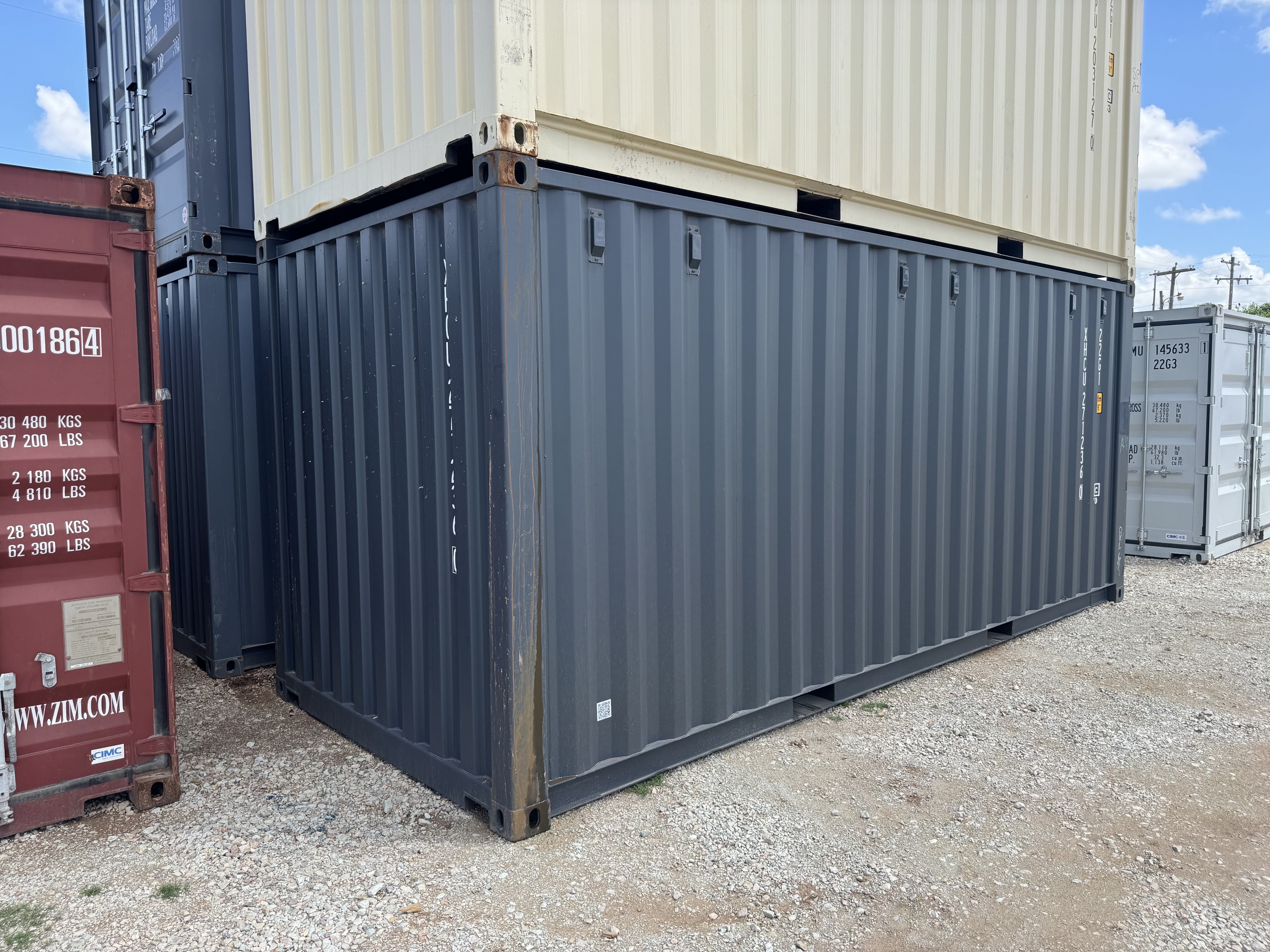 Rear corner view of the product