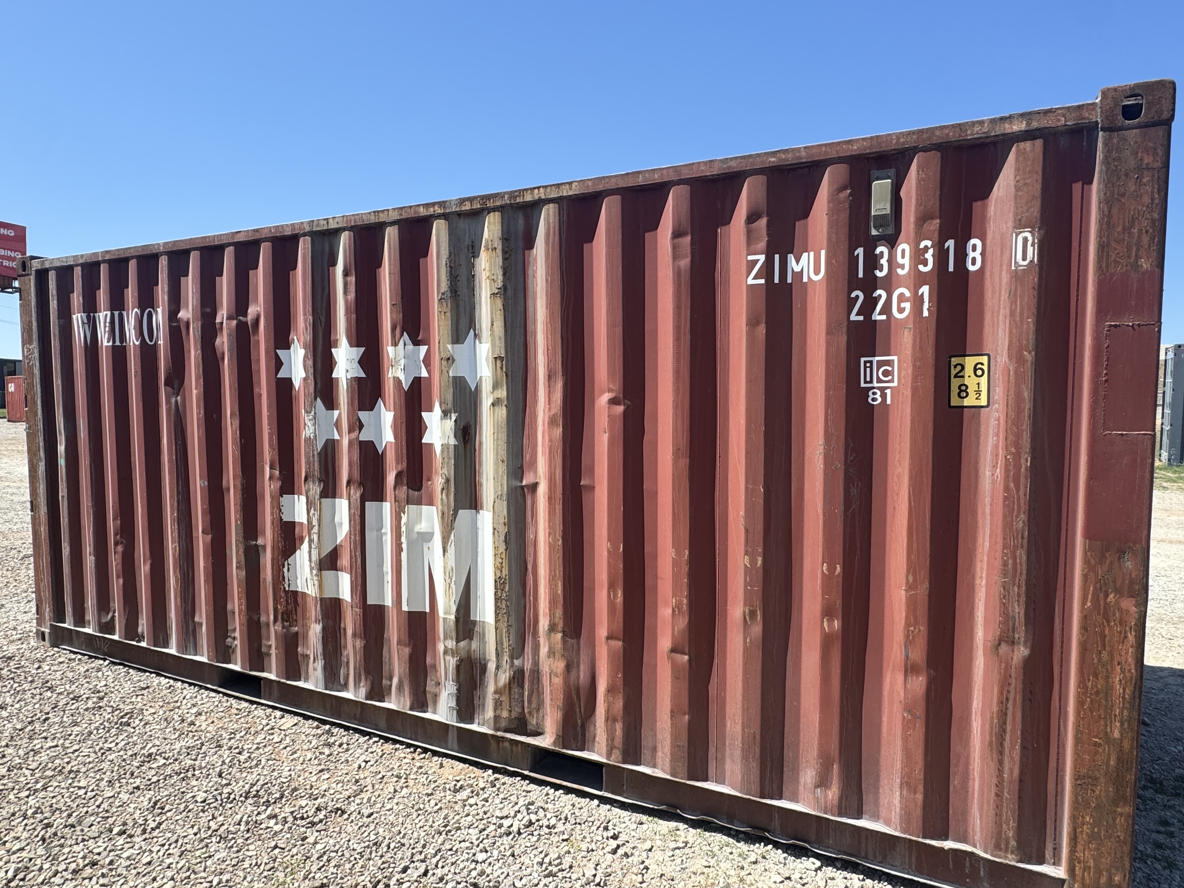 Rear corner view of the product