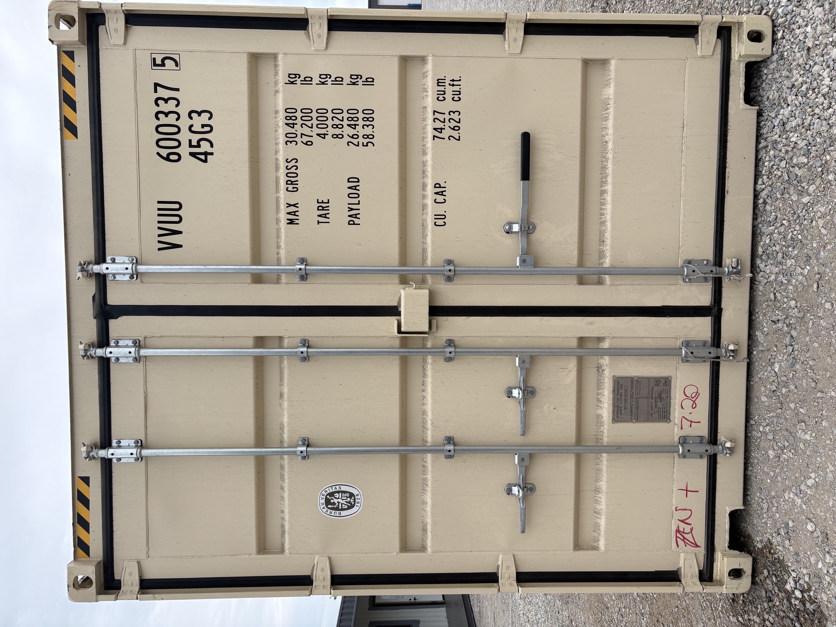 Front view of the product