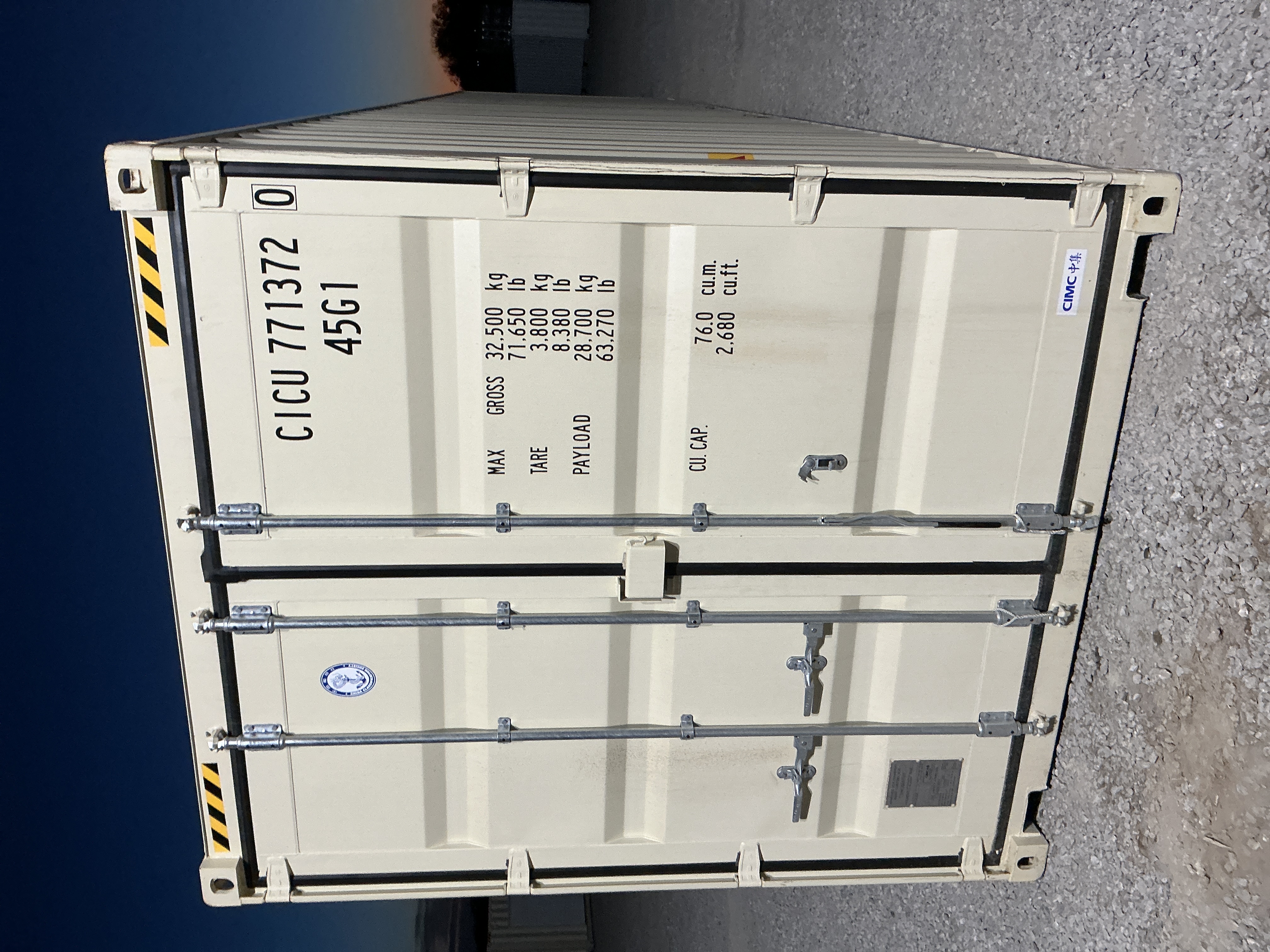 Front view of the product