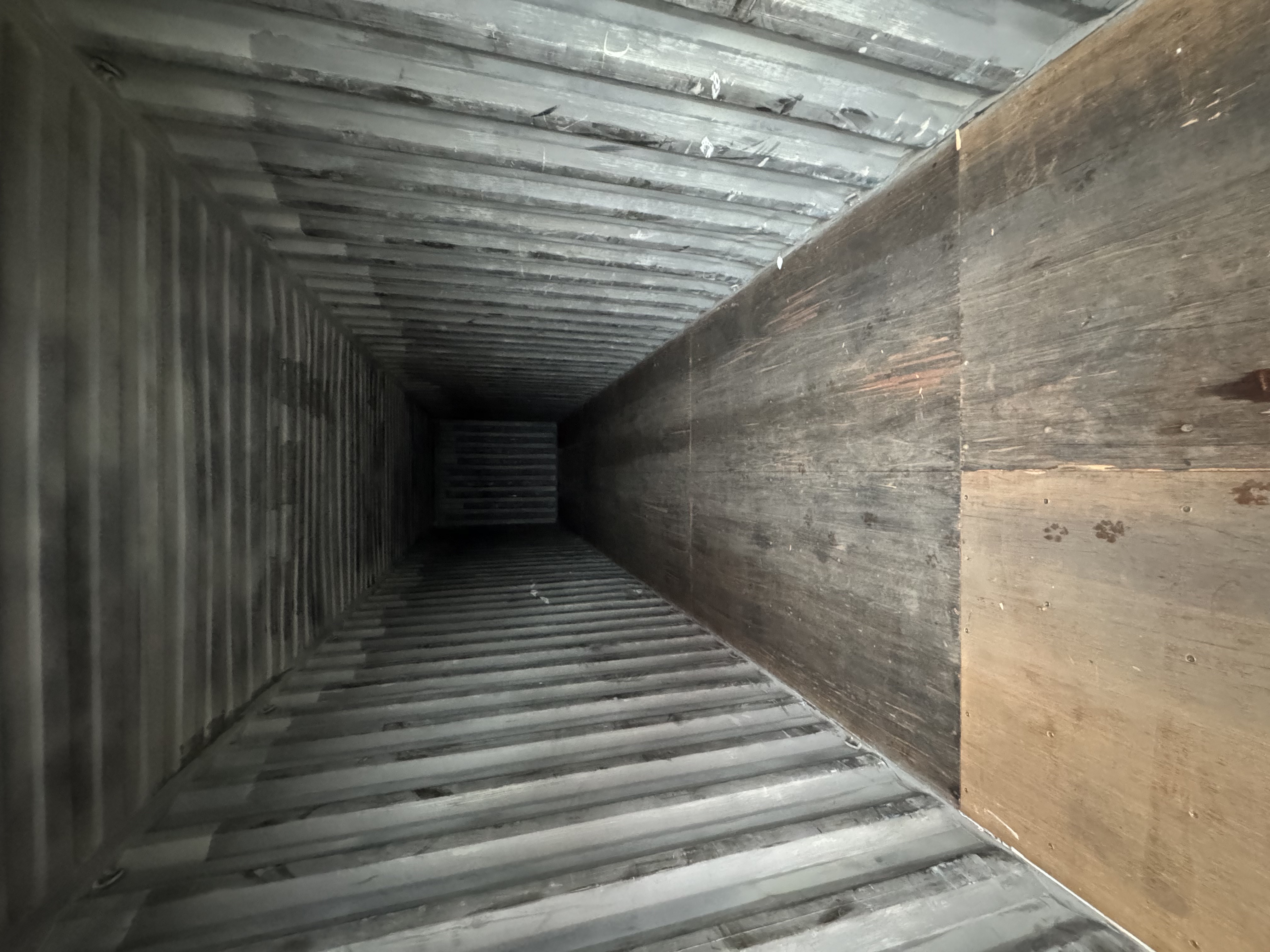 Interior view of the product