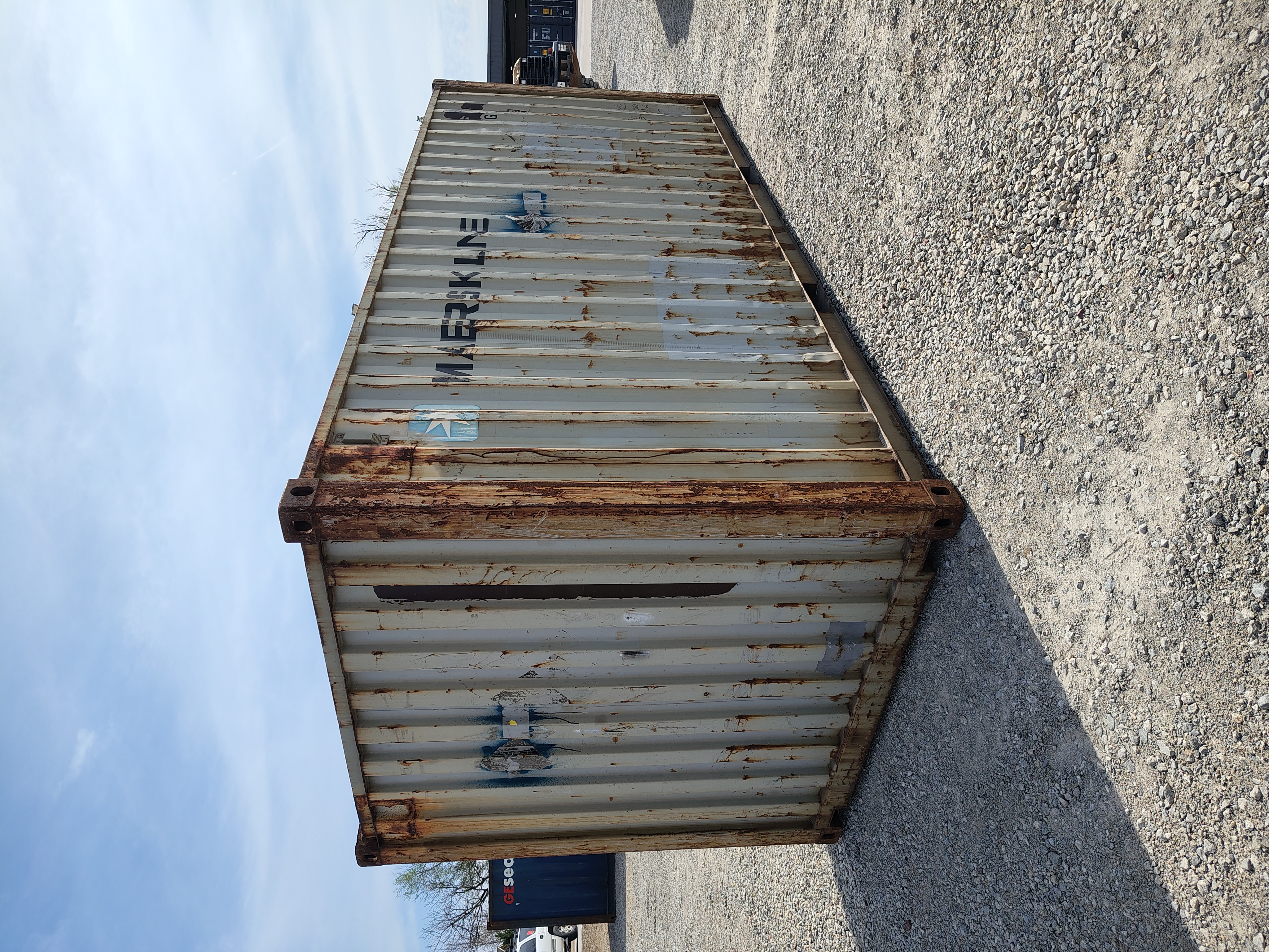 Rear corner view of the product