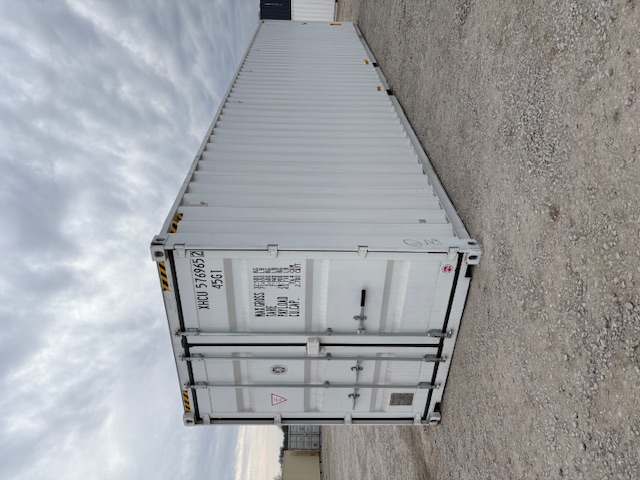 Front corner view of the product