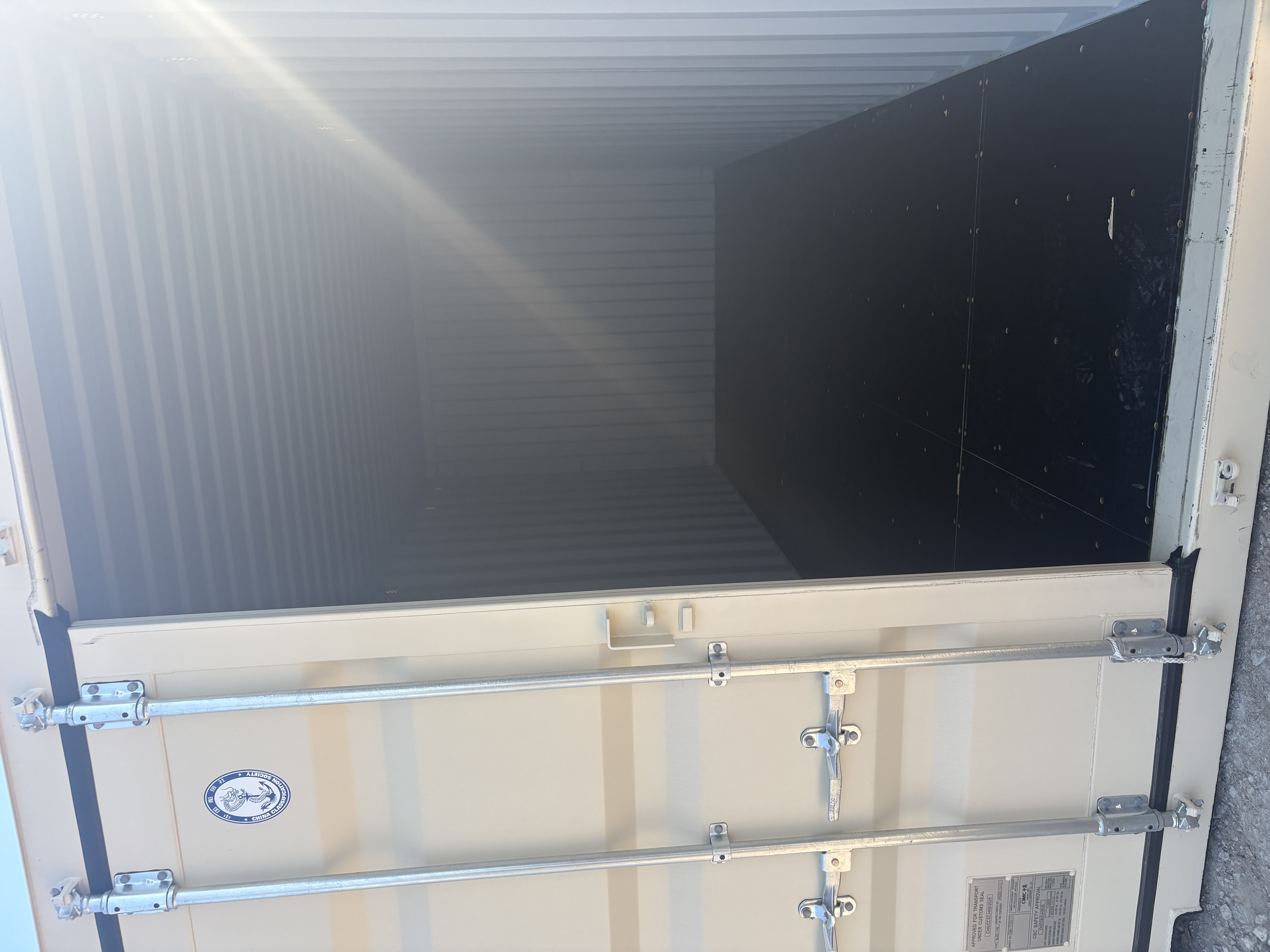 Interior view of the product