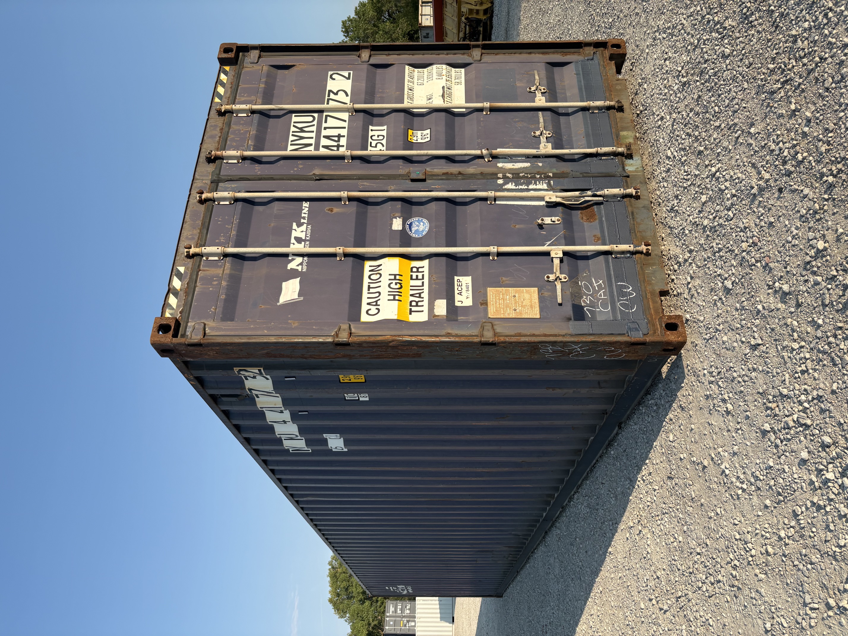 Front corner view of the product