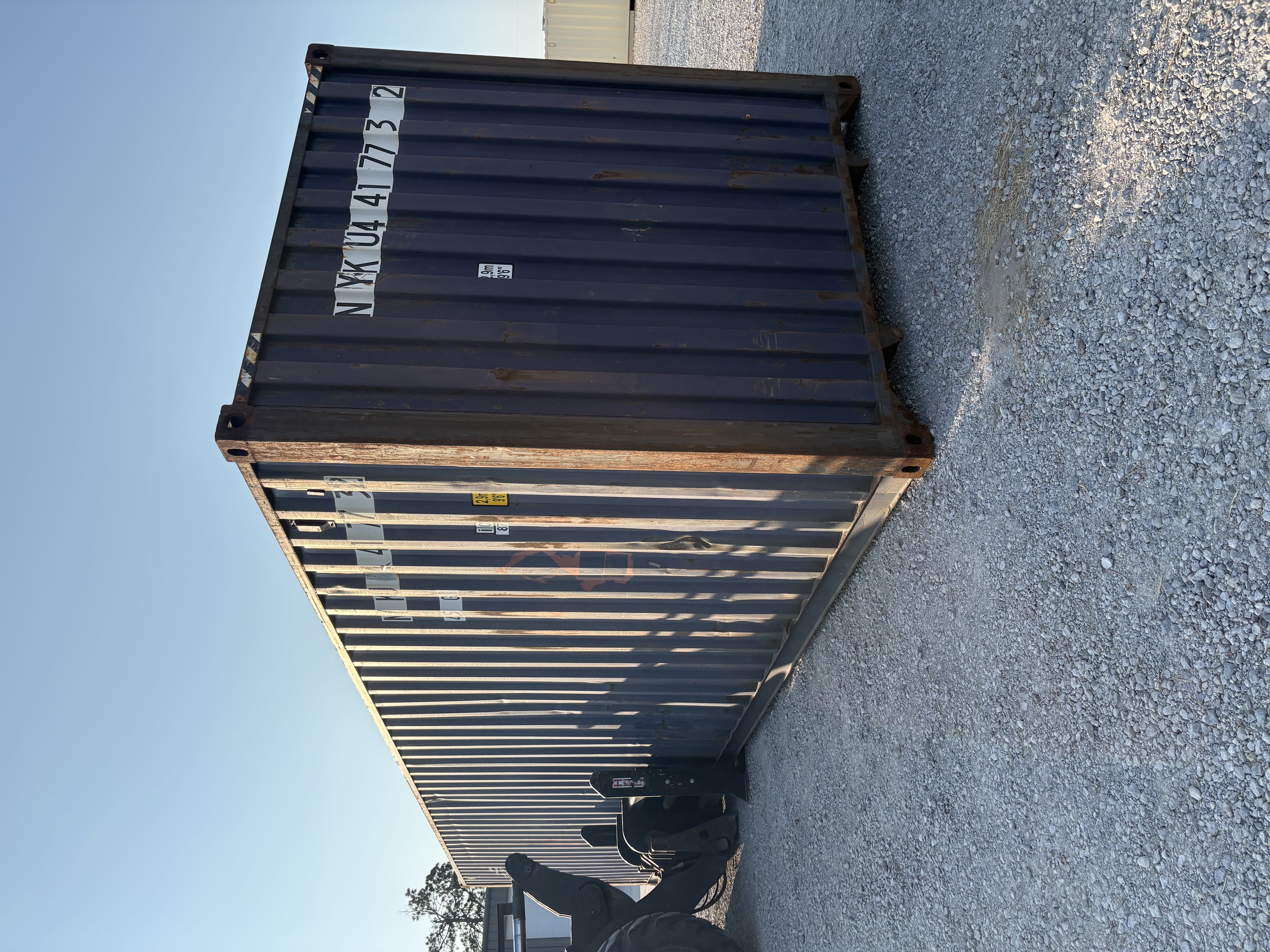 Rear corner view of the product