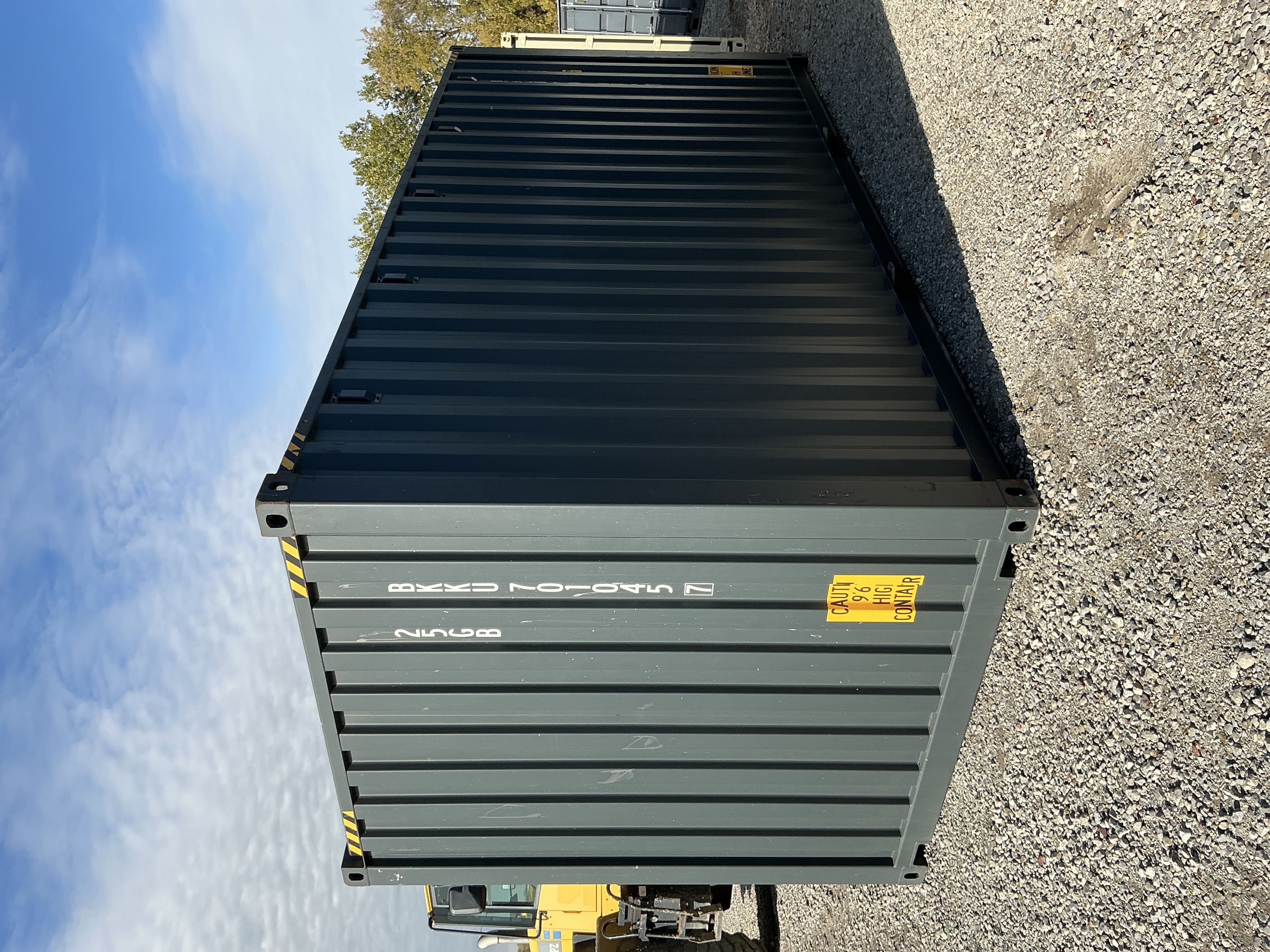 Rear corner view of the product