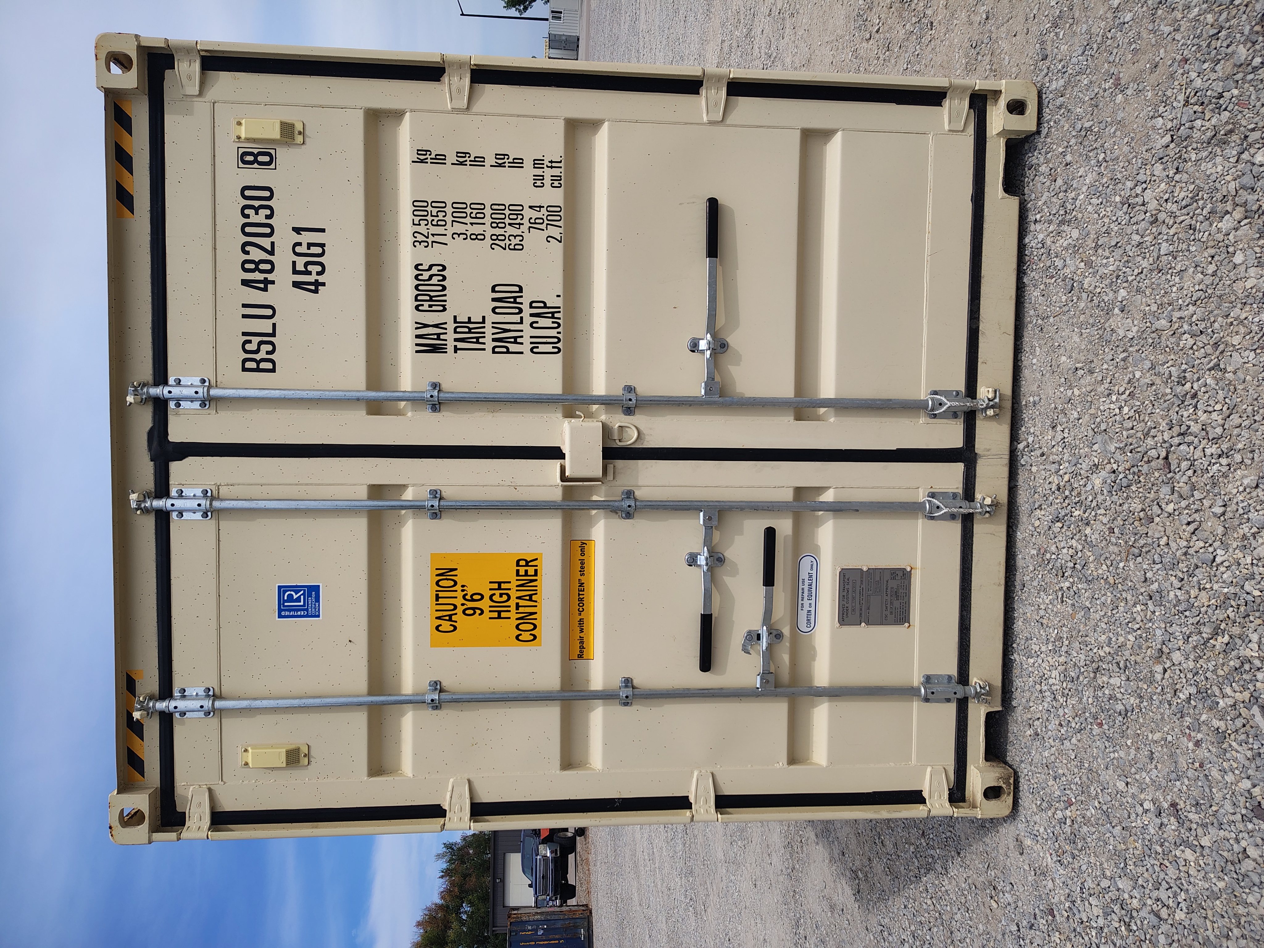 Front view of the product