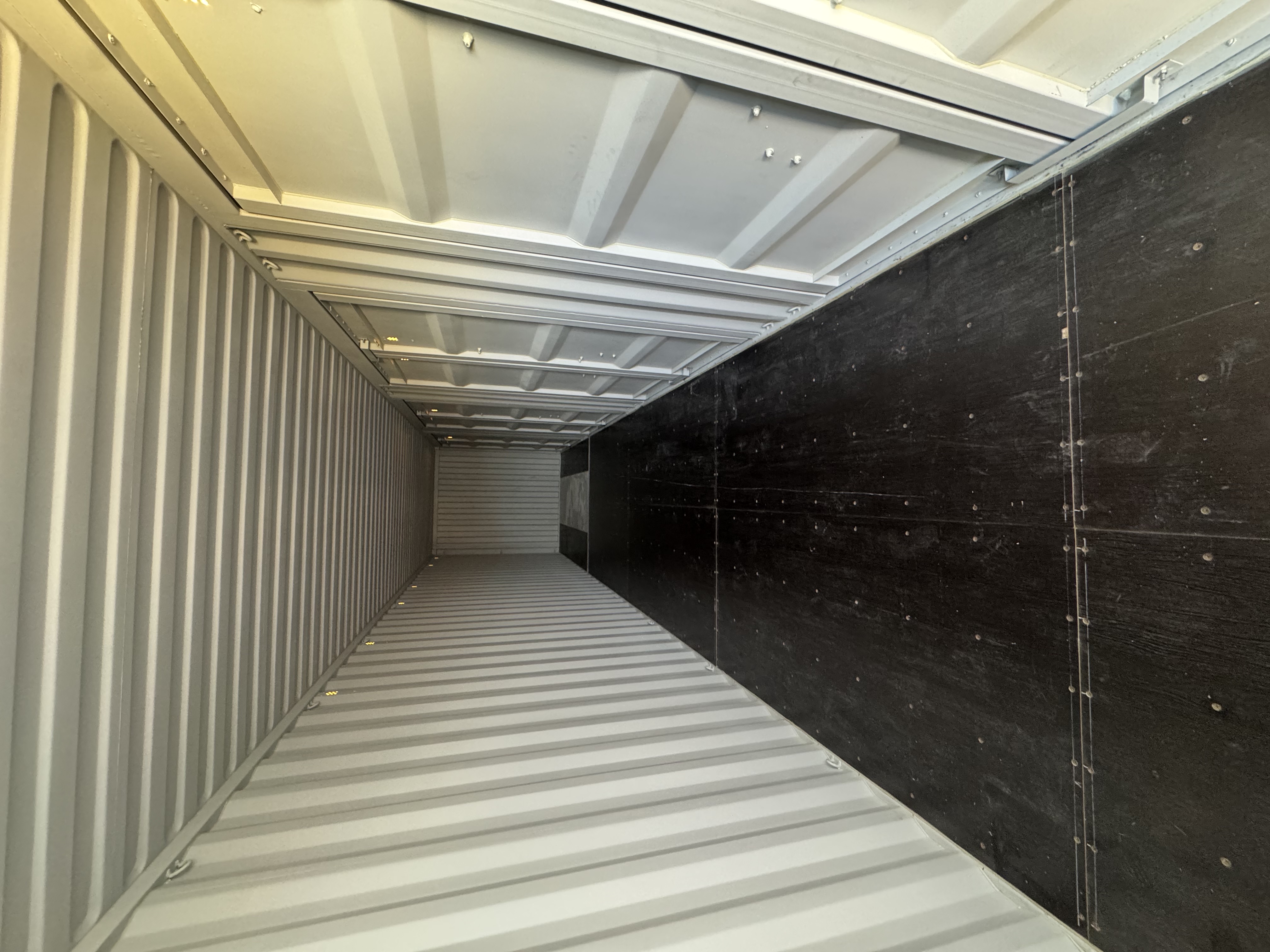 Front corner view of the product