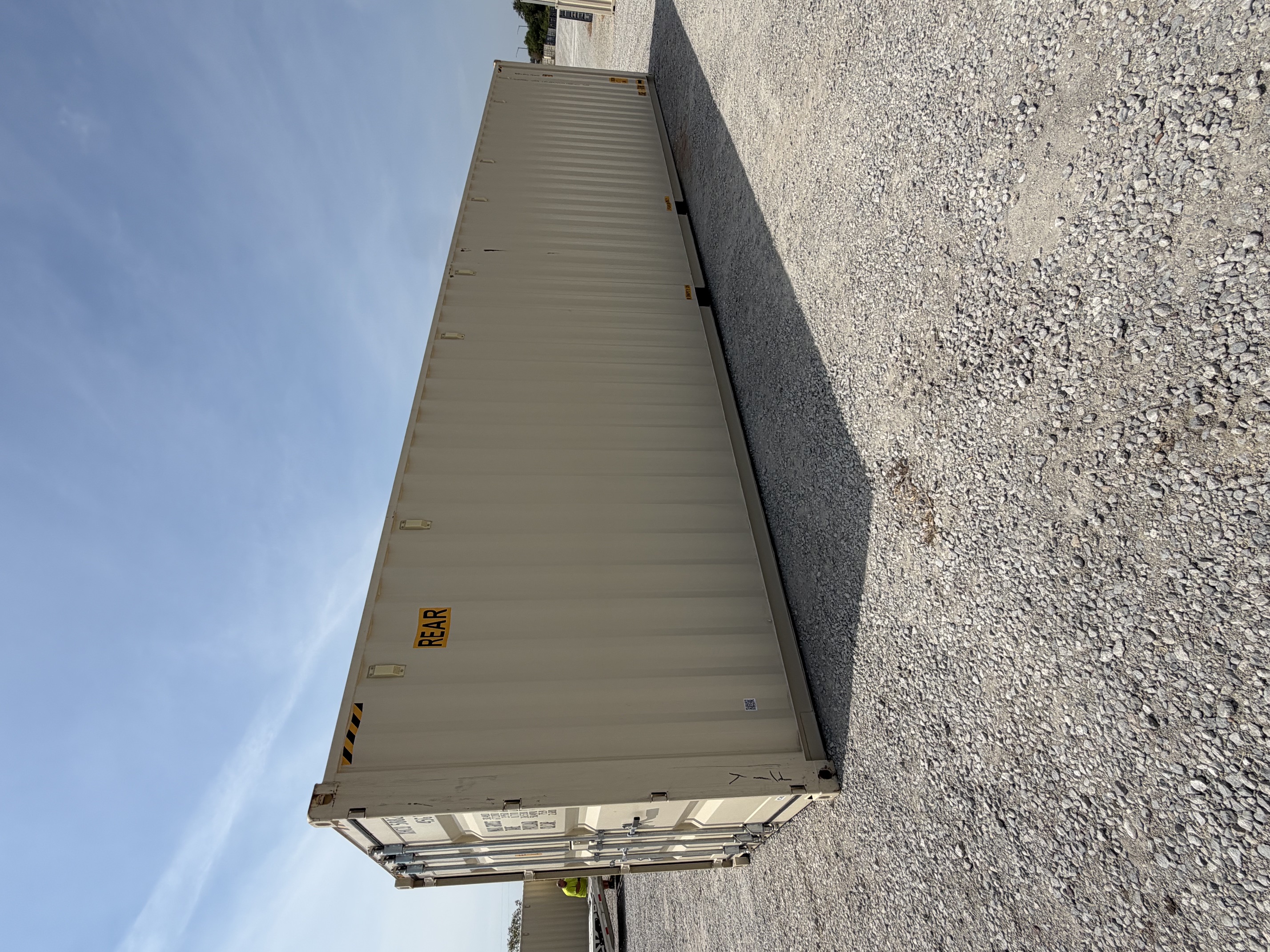 Front corner view of the product