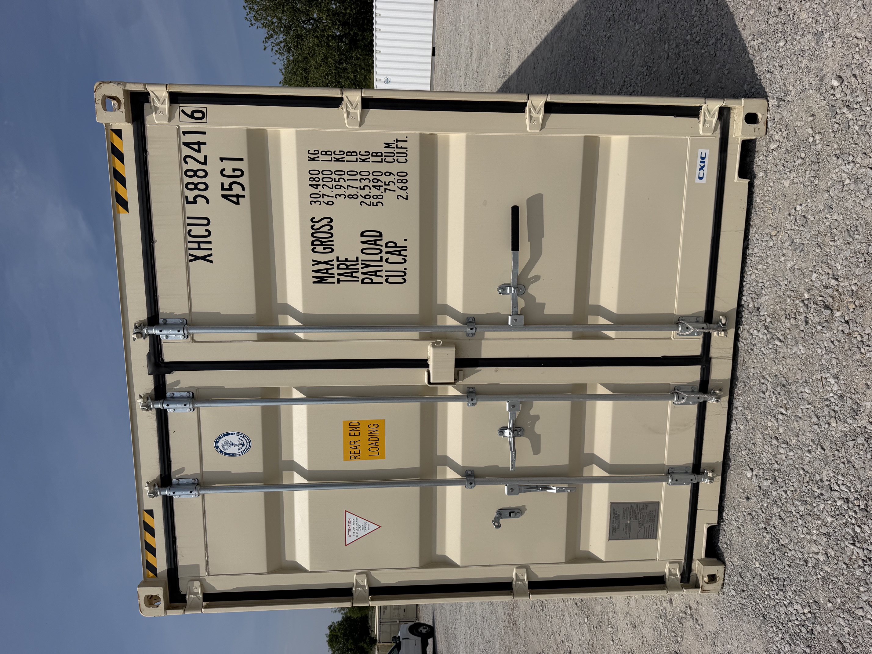 Front view of the product