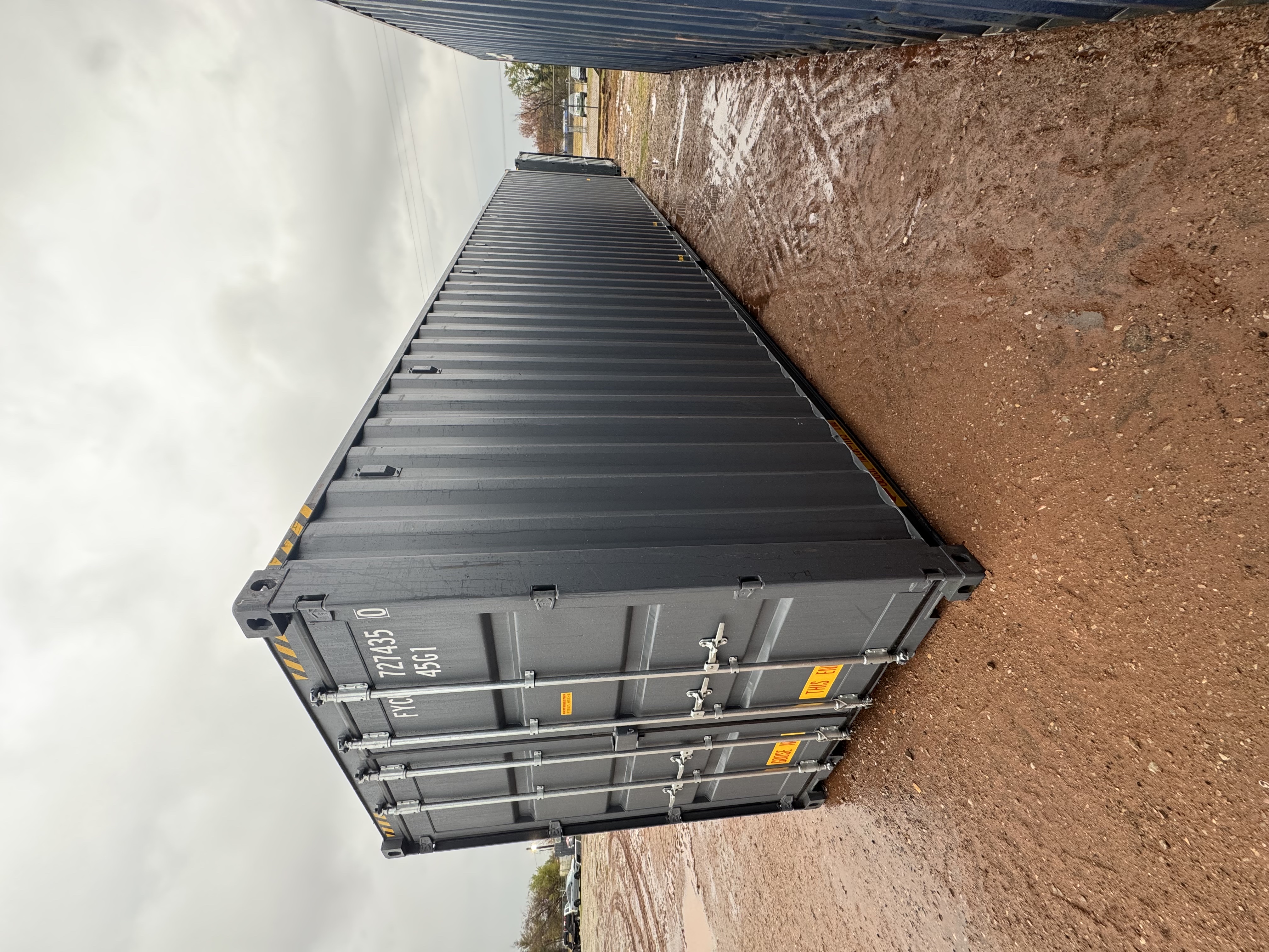 Rear corner view of the product