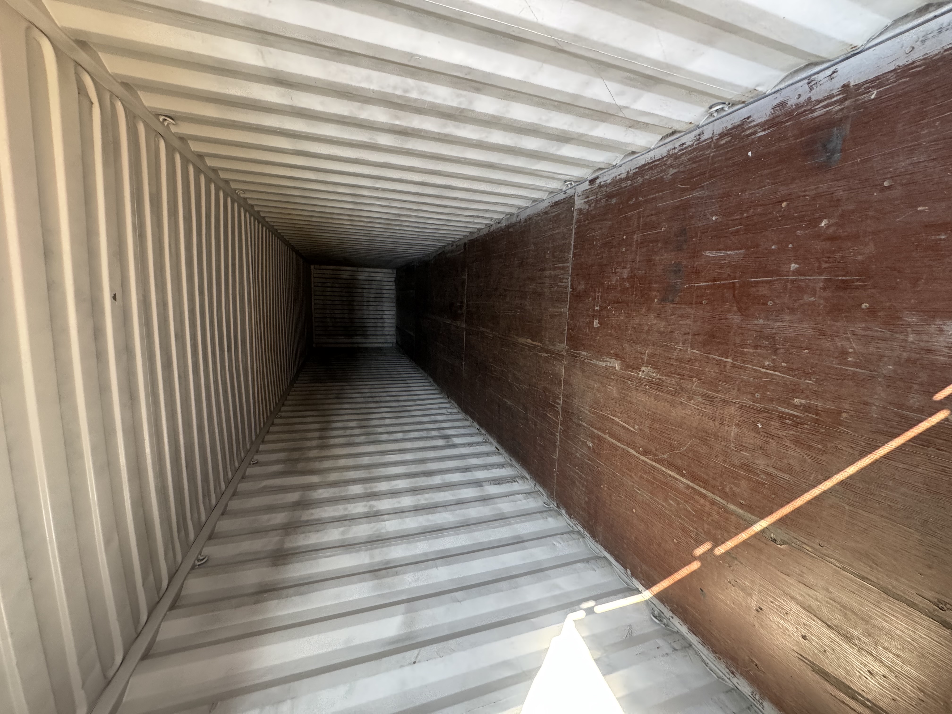 Front corner view of the product