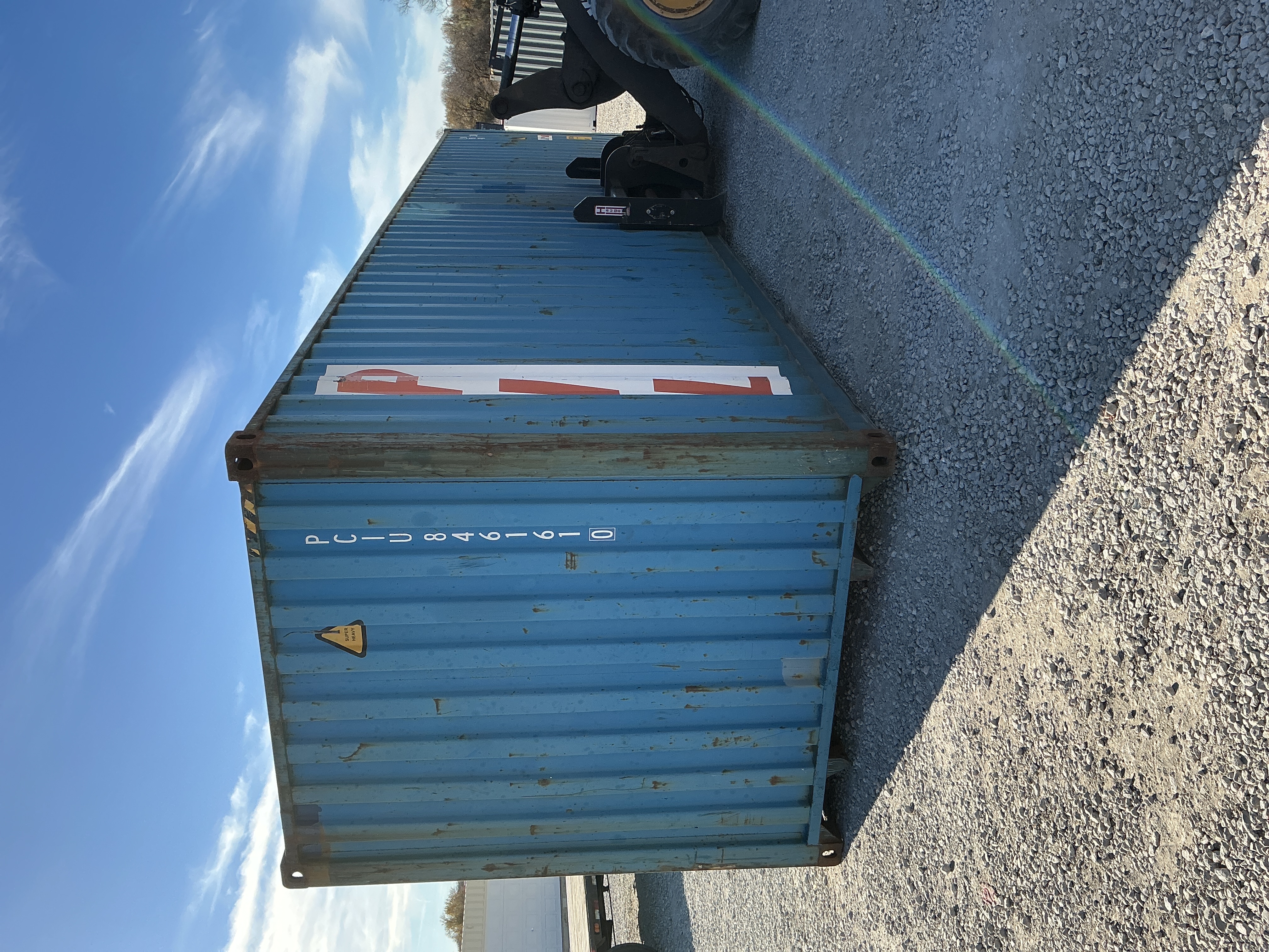 Rear corner view of the product