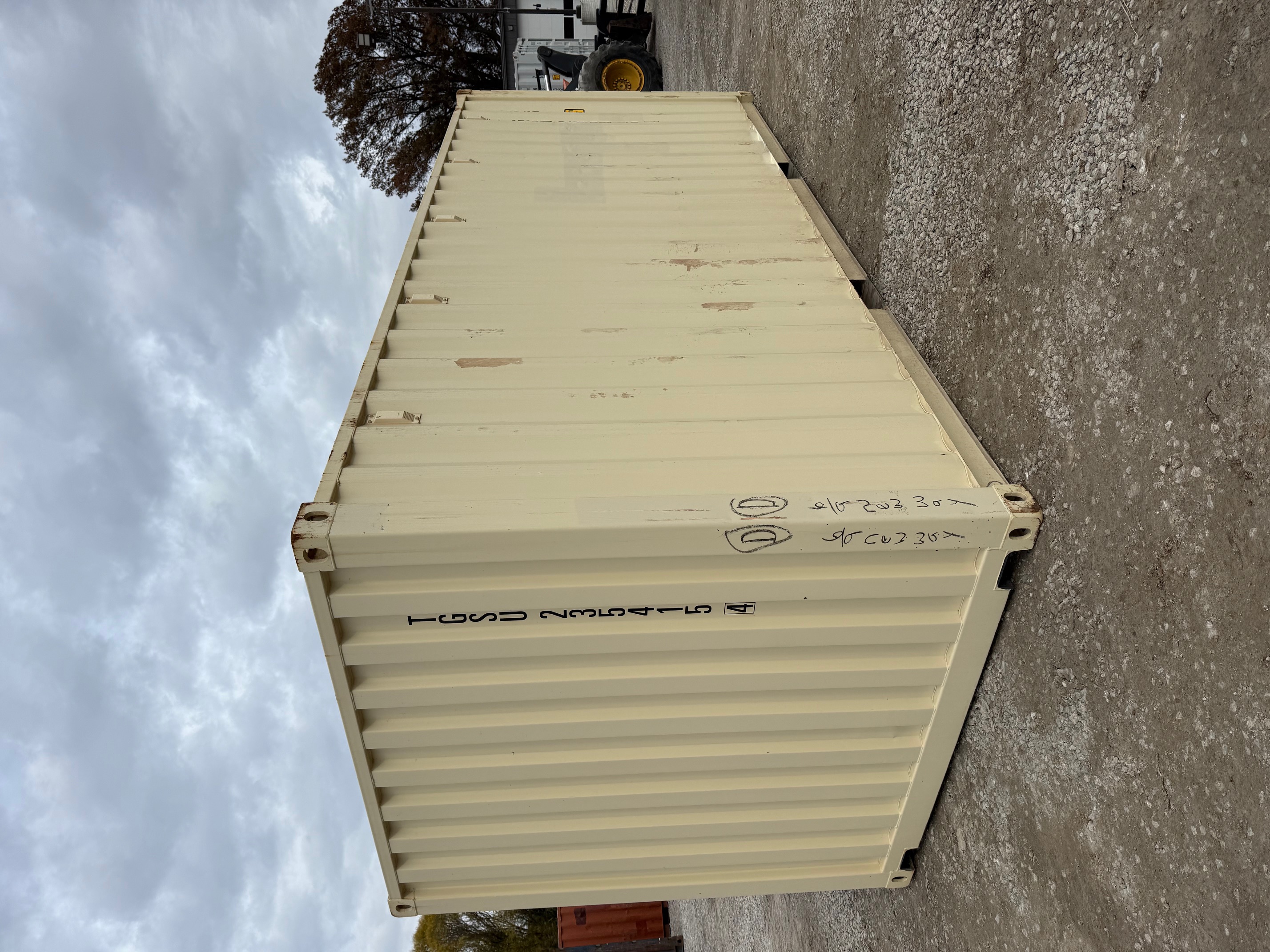 Rear corner view of the product