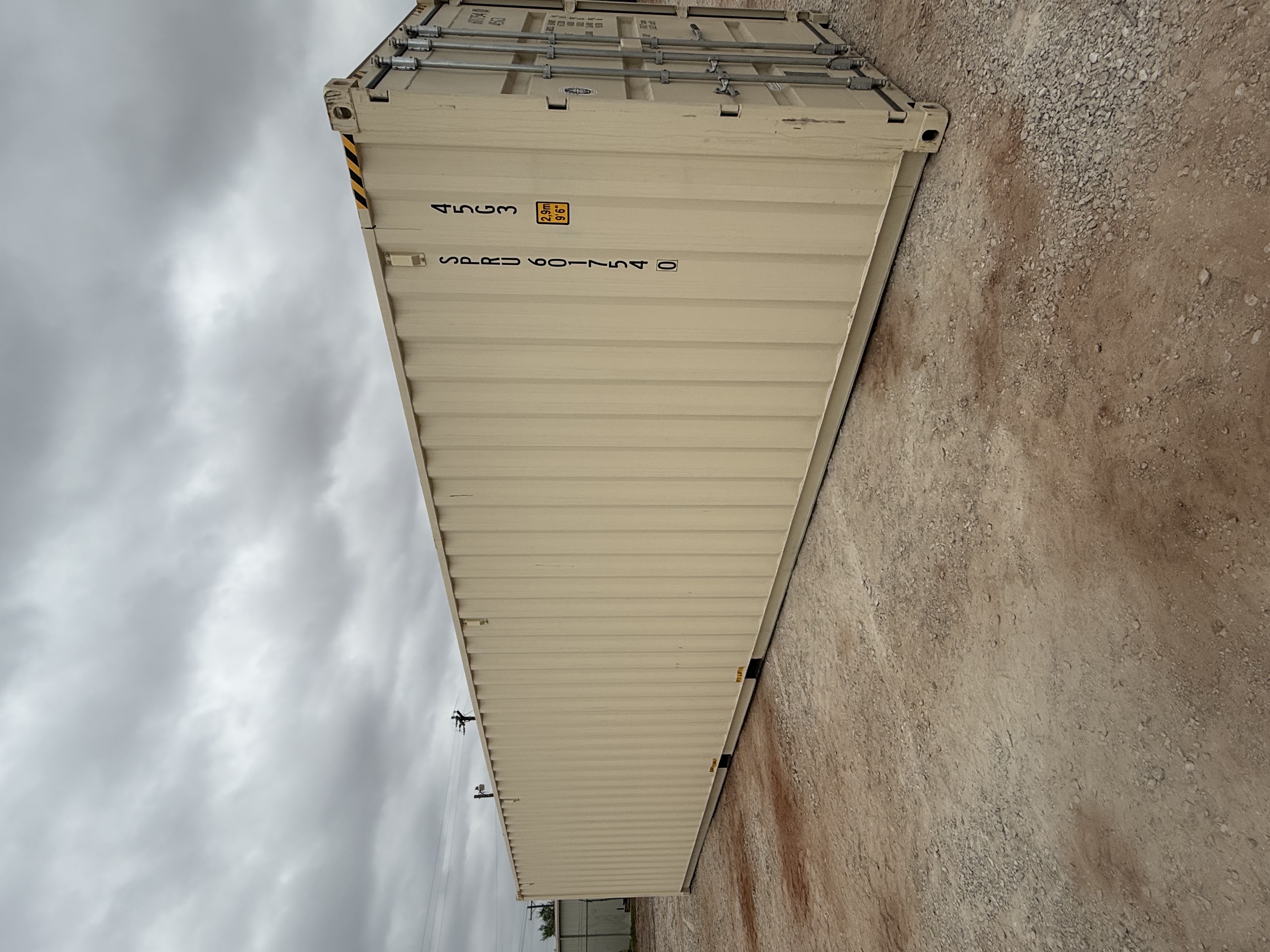 Rear corner view of the product