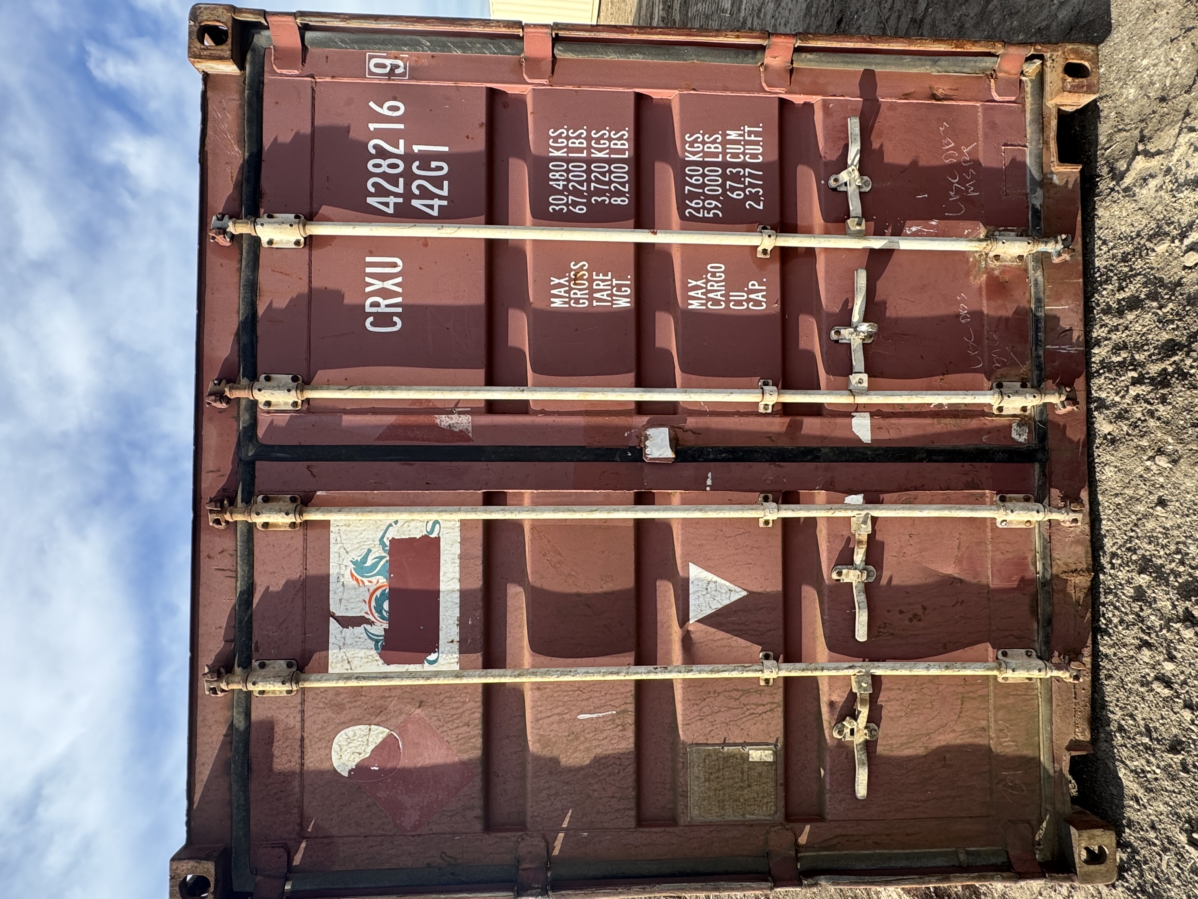 Front view of the product