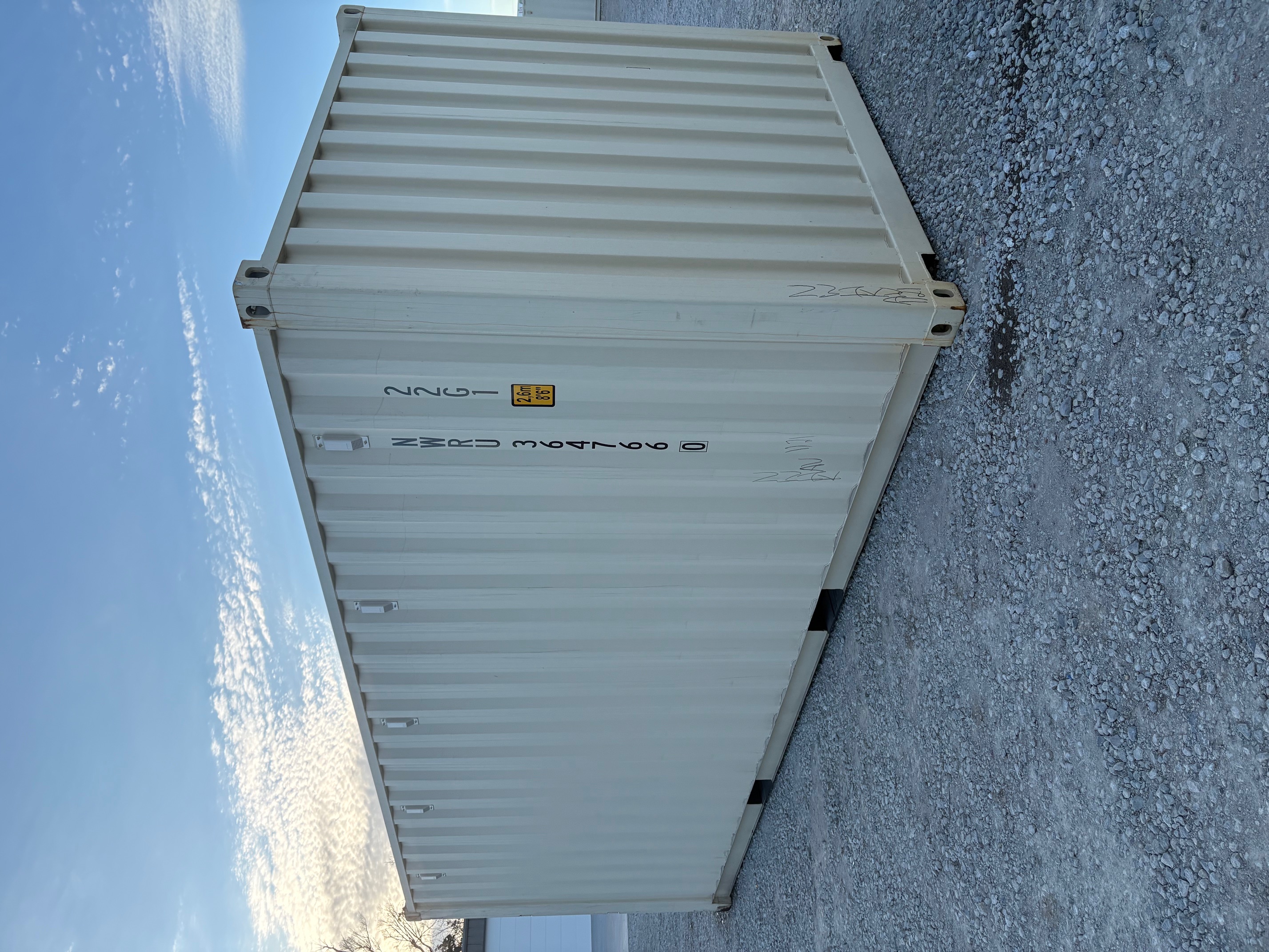 Rear corner view of the product