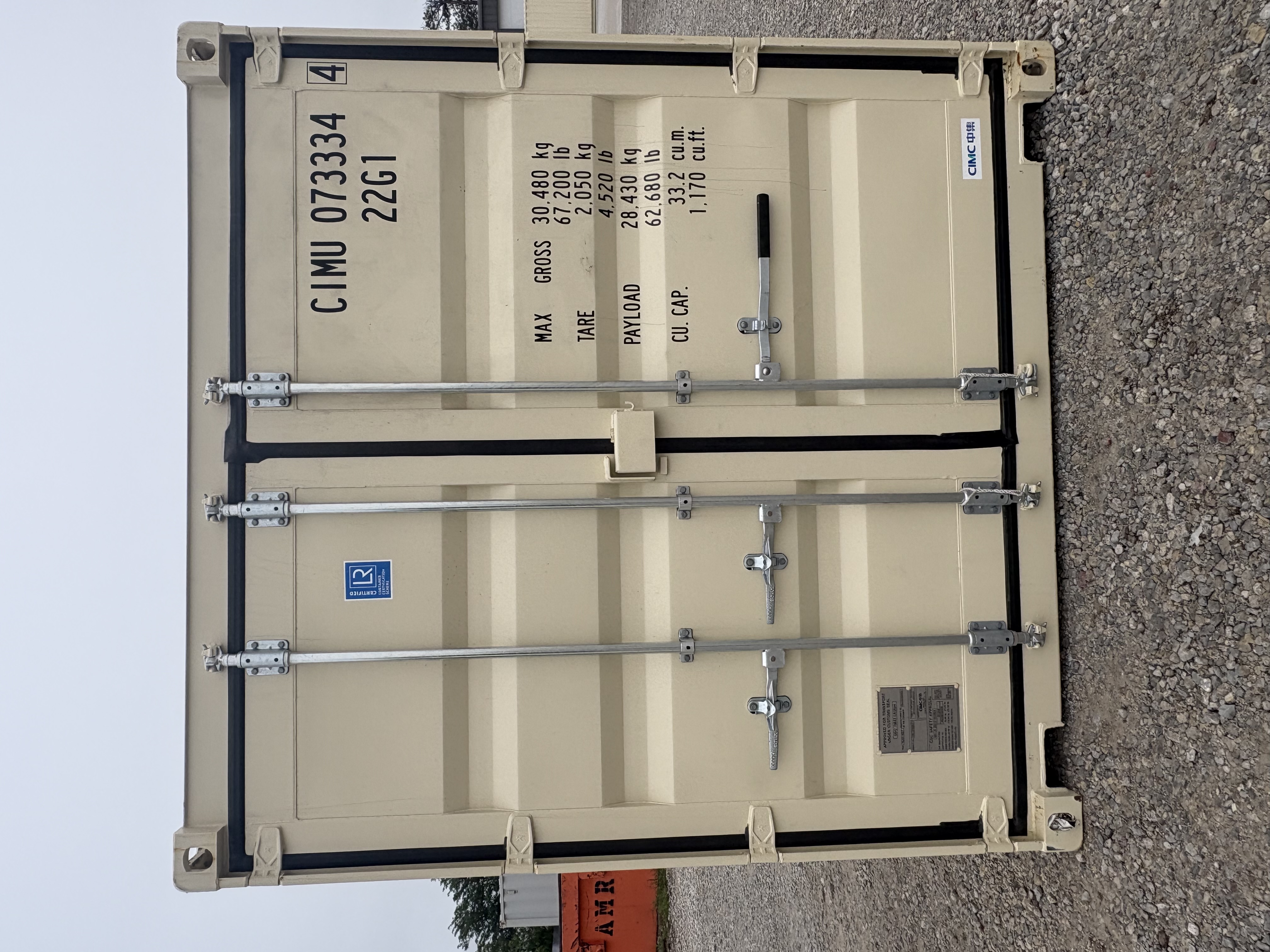Front view of the product