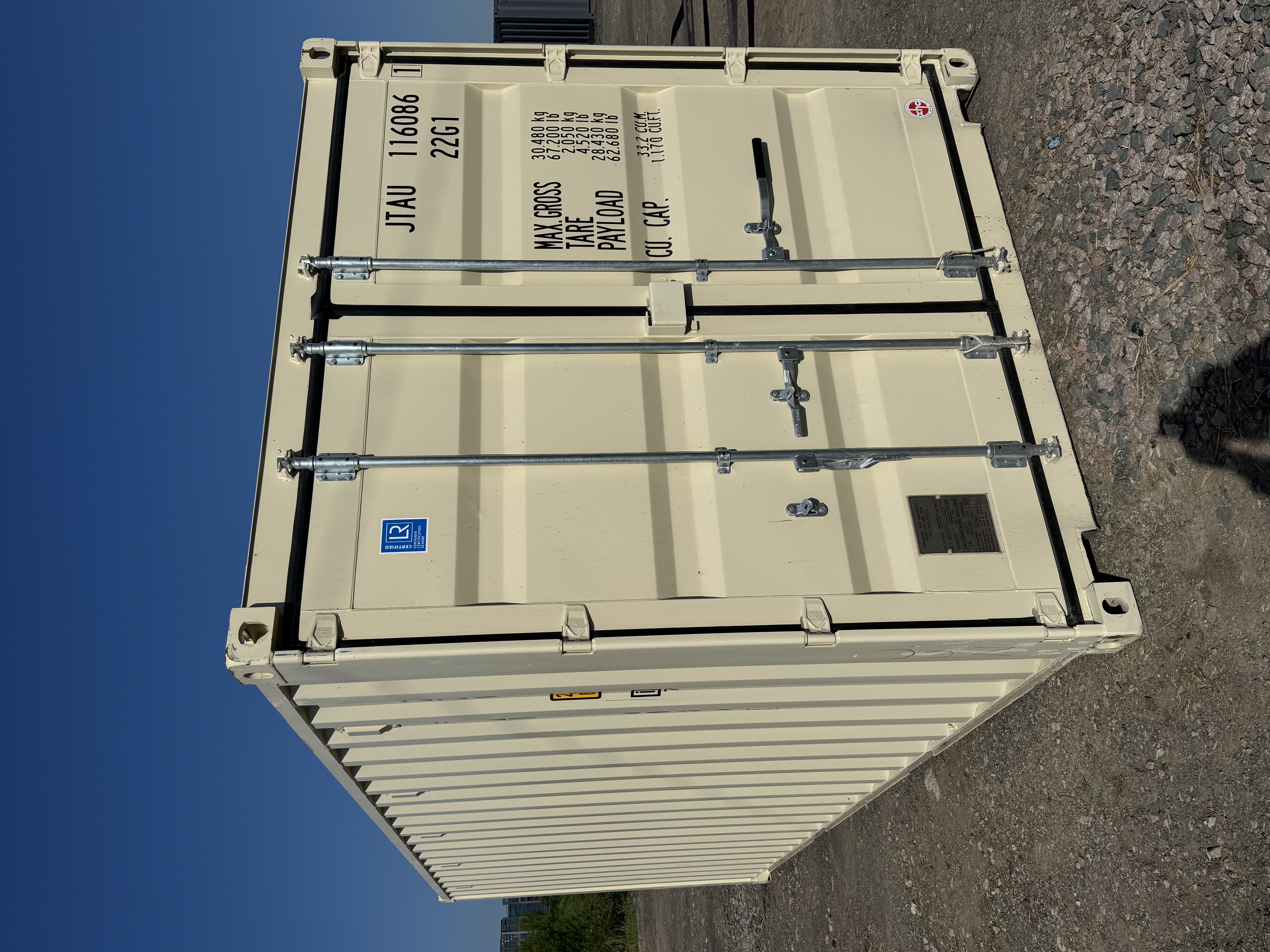 Front view of the product