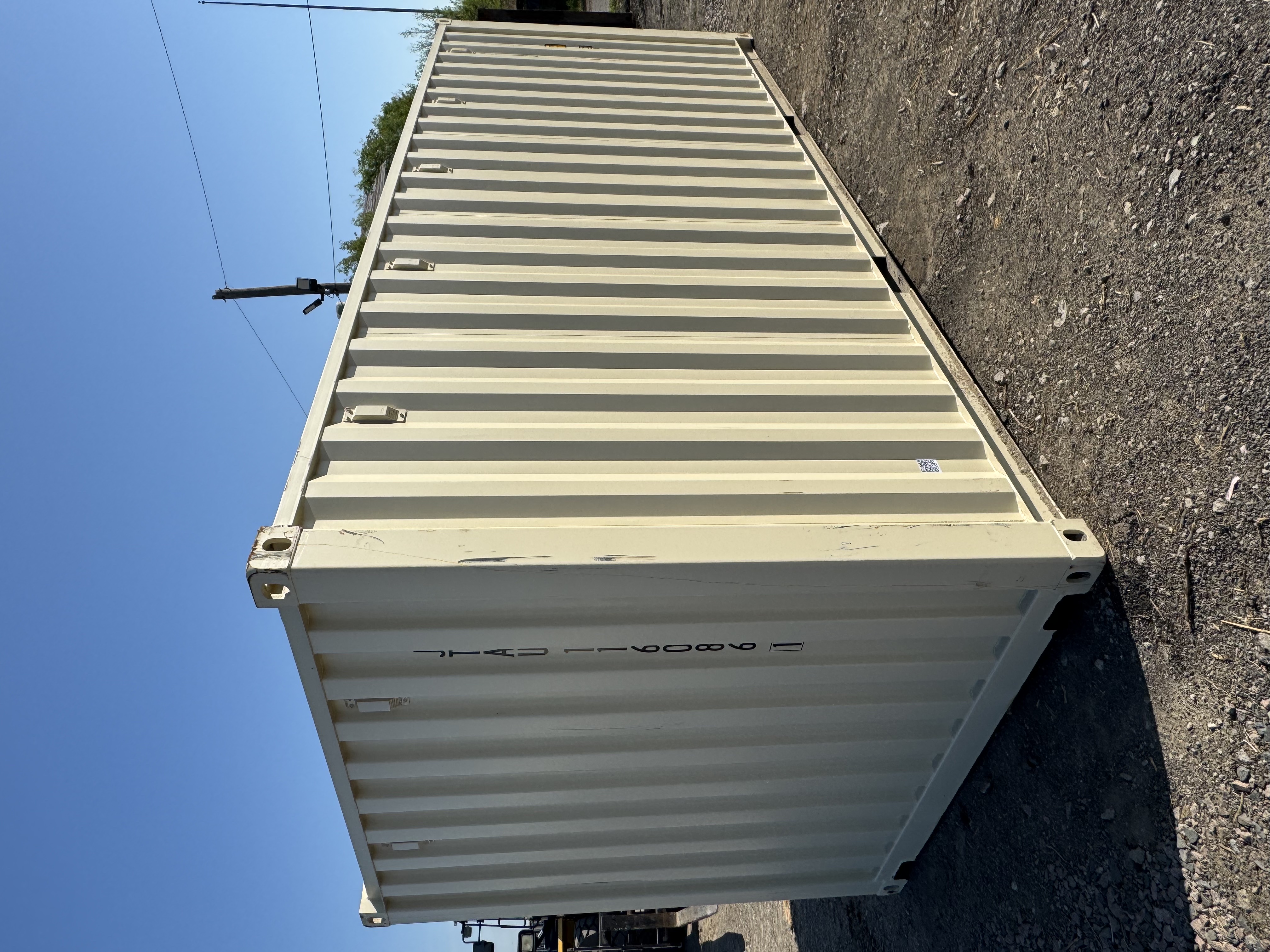 Rear corner view of the product