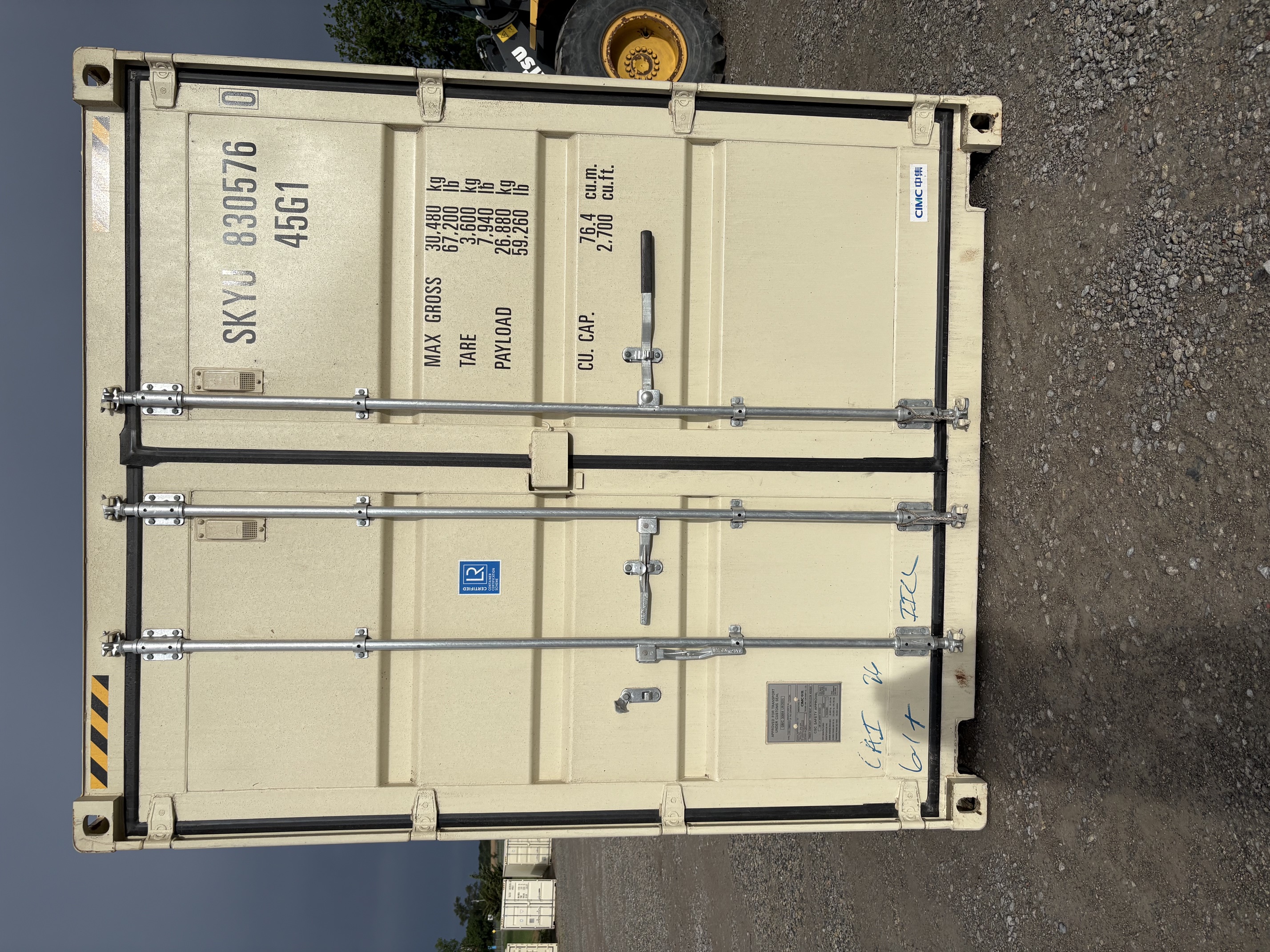 Front view of the product